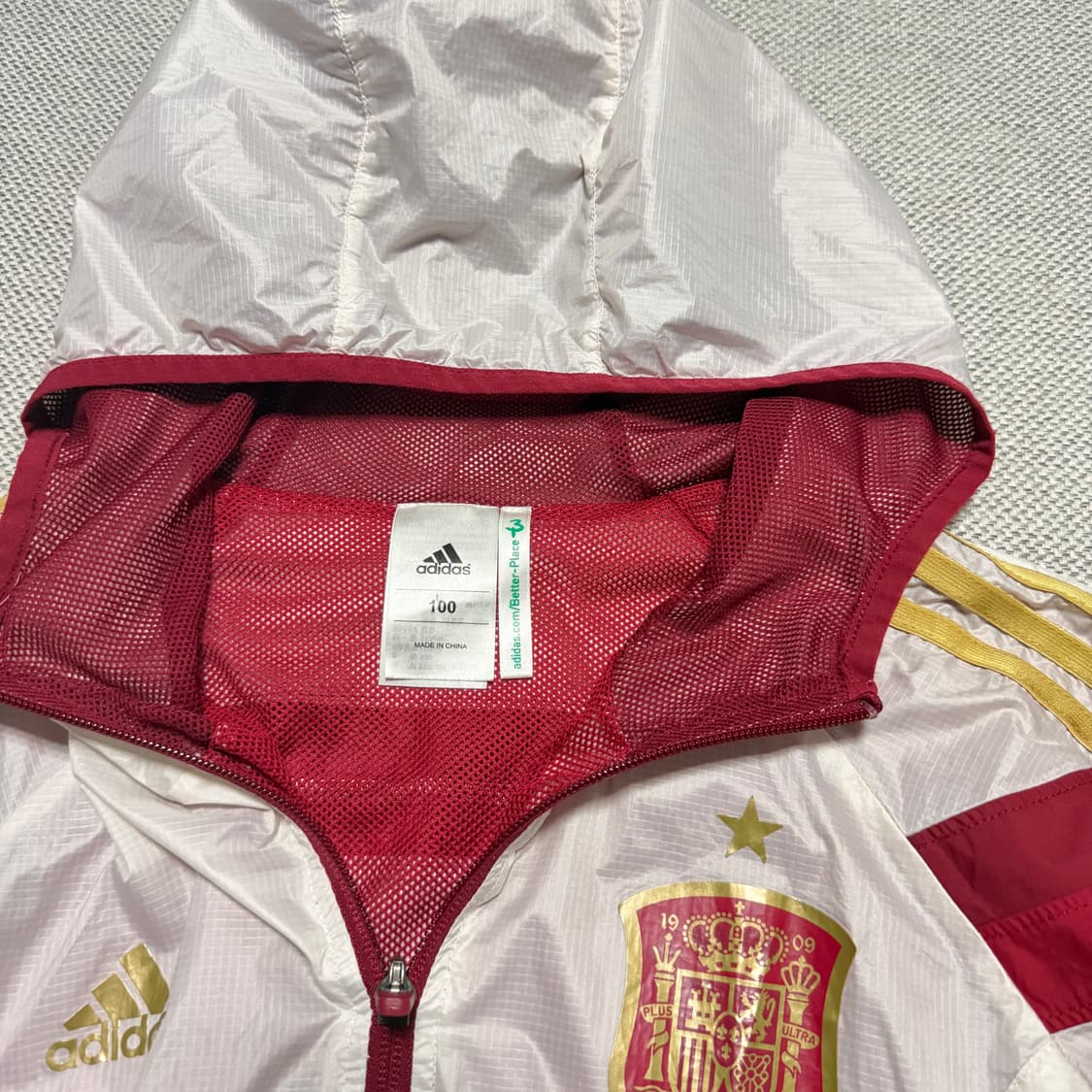 아디다스 스페인 국대 바람막이 상품이미지3