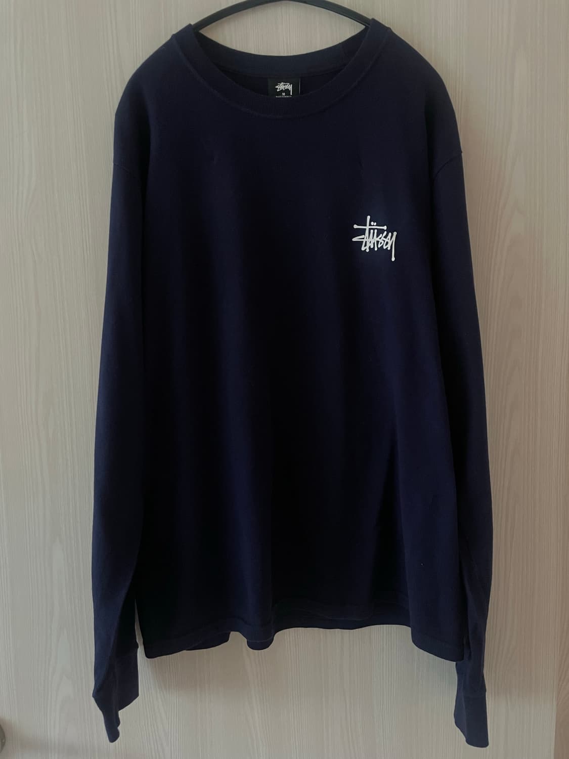 Stussy Navy long sleeve M 상품이미지1
