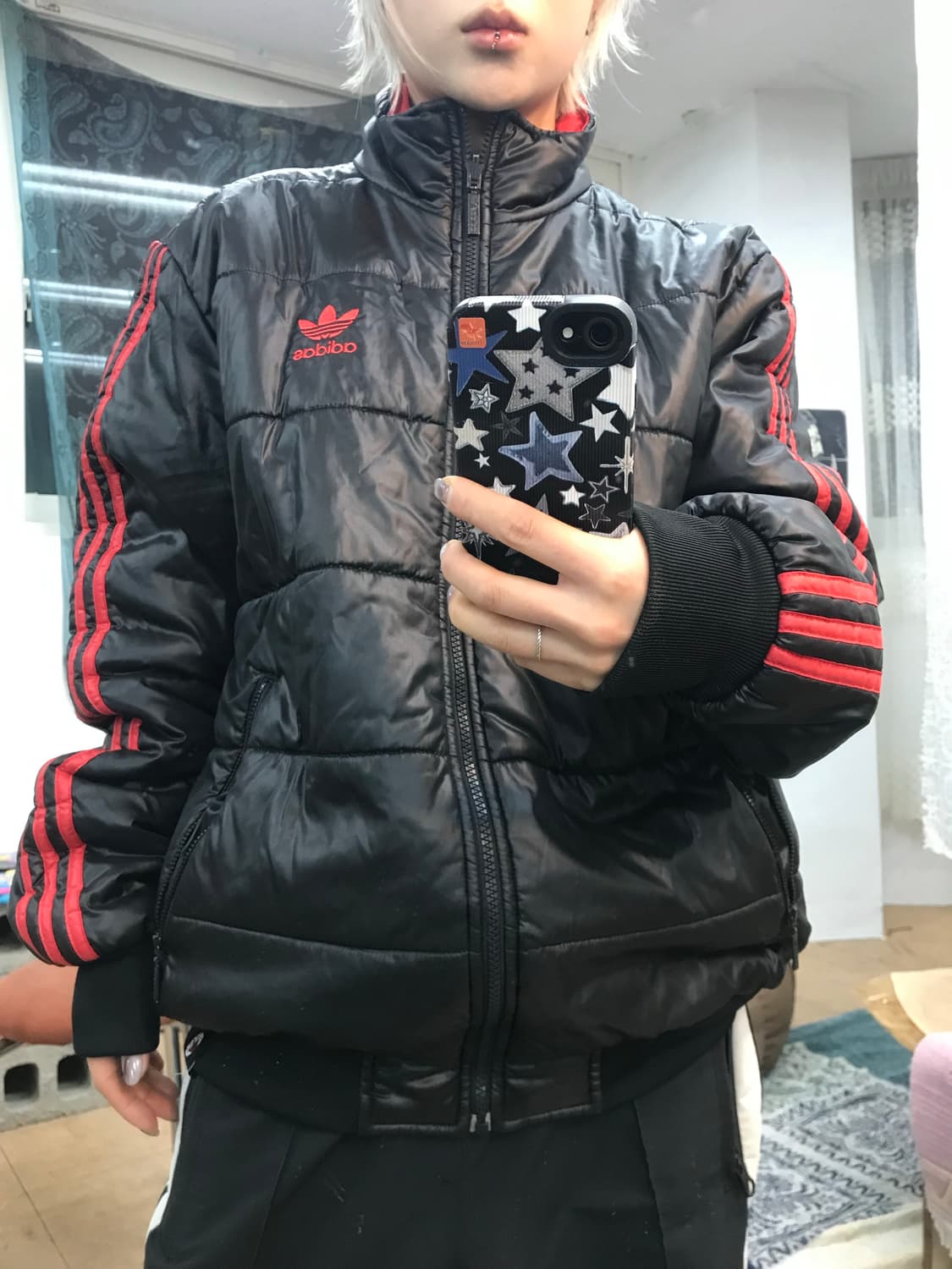 아디다스 ACM AC밀란 리버시블 경량패딩  상품이미지2