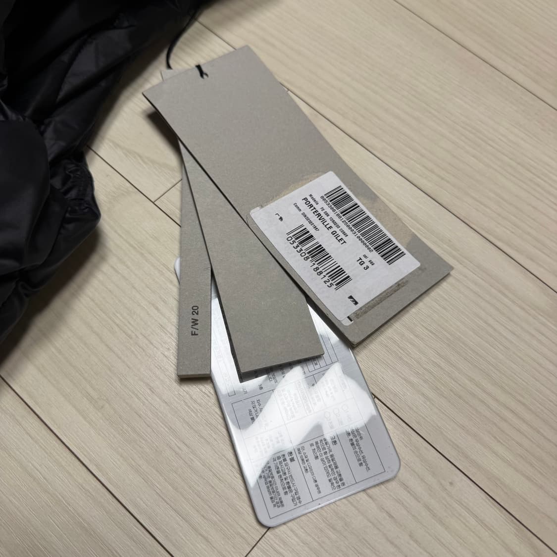 새상품 릭오웬스 몽클레어 쉘 다운 자켓 3 상품이미지5