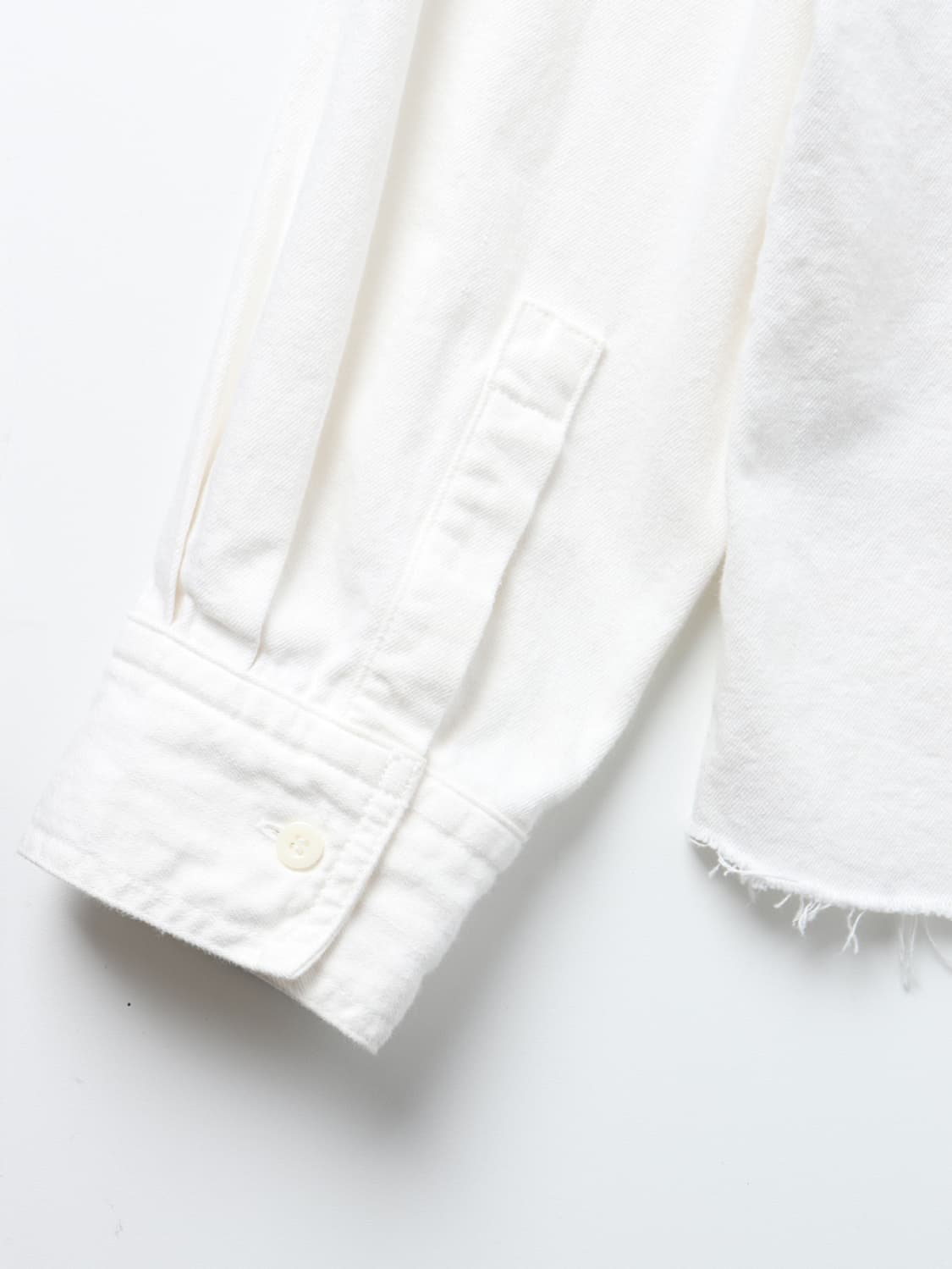 SEVEN BY SEVEN Cut-off Denim Shirt 상품이미지9