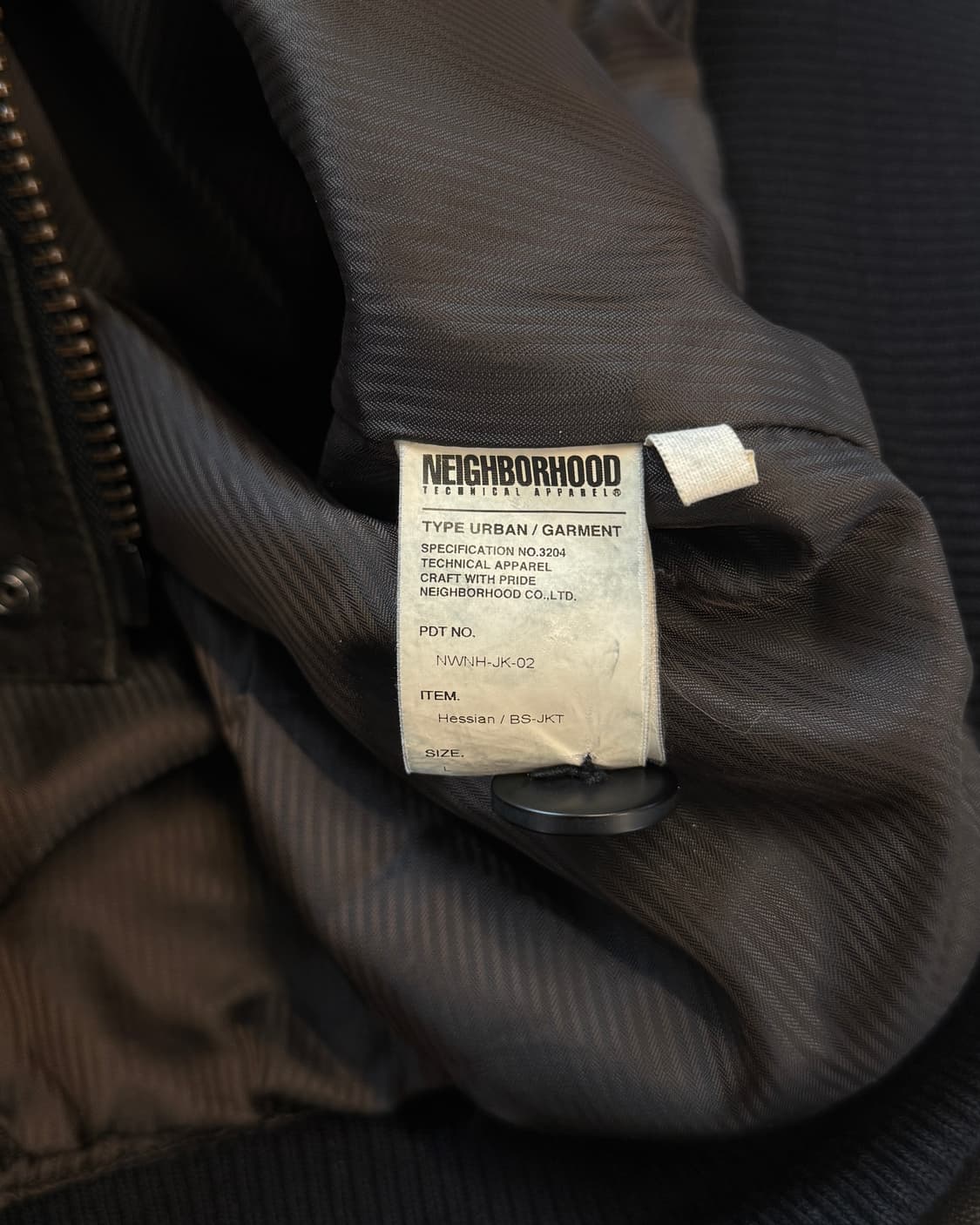 네이버후드 헤시안 고트스킨 자켓 상품이미지7