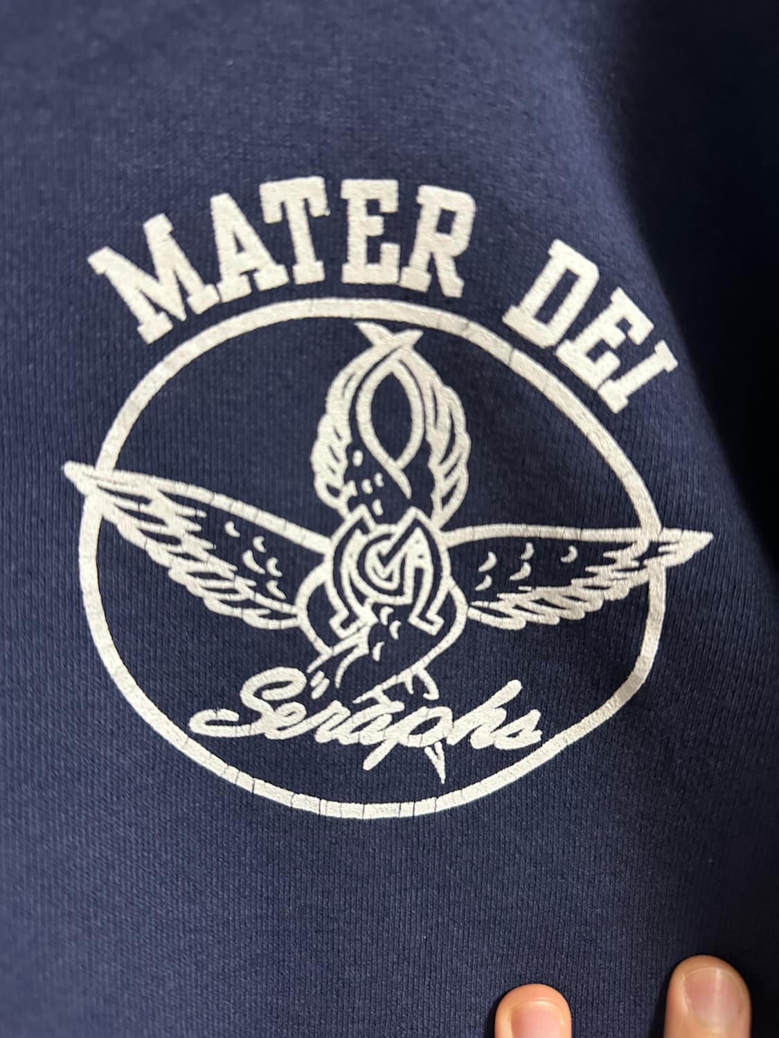 빈티지 러셀 네이비 후디 XL 상품이미지3