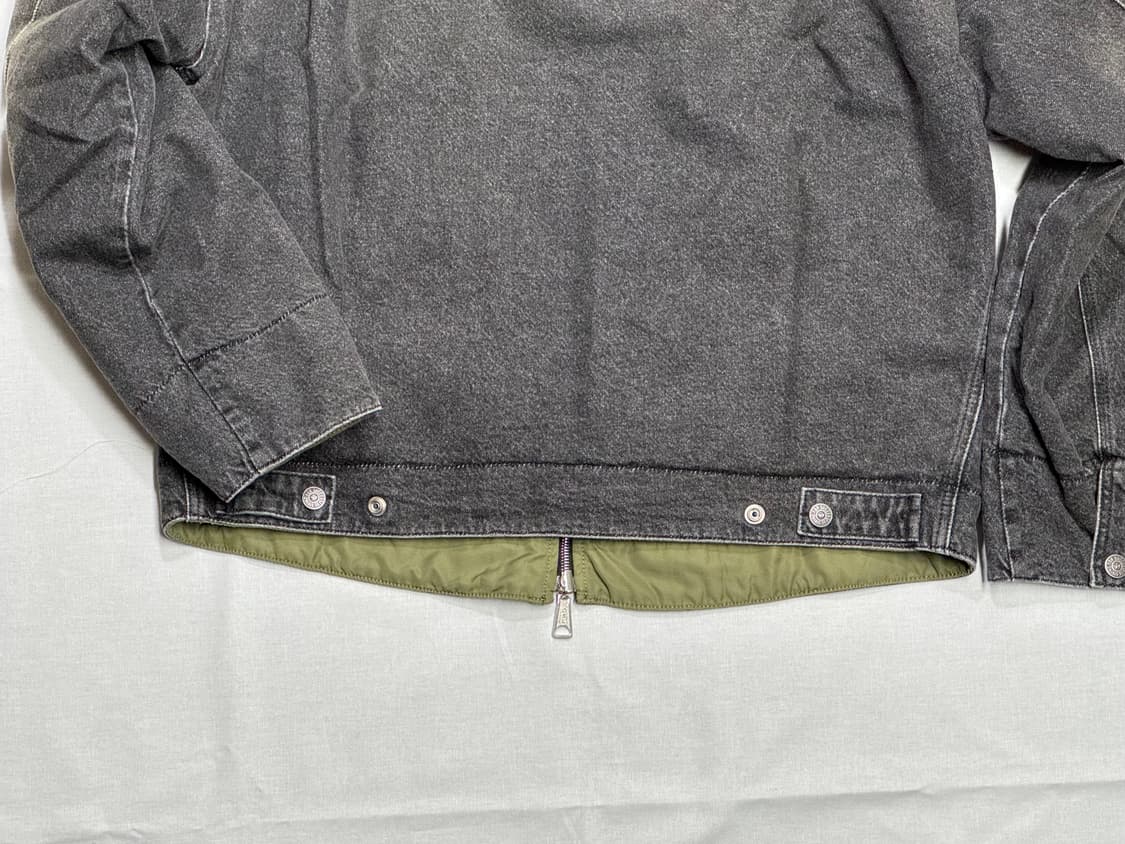 <새 상품>디젤 D 스타크 S 재킷  / 워시드 블랙 색상 / XL사이즈 상품이미지8