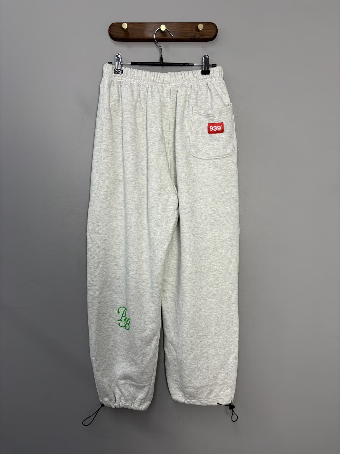 아카이브볼드 939로고 스웨트 오트밀 조거팬츠 A3574 상품이미지6