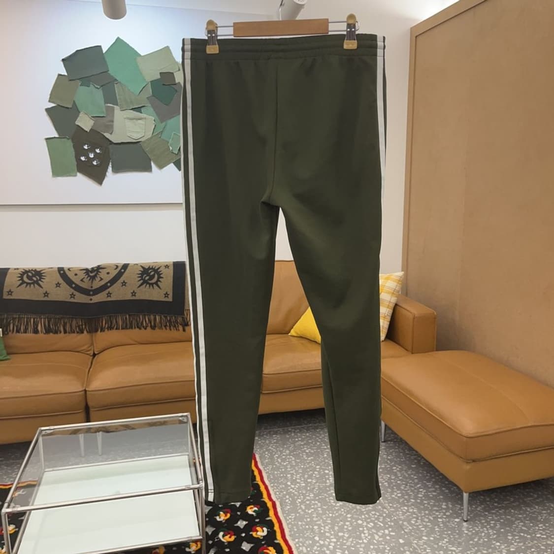 아디다스 빈티지 슈퍼스타 올리브 트랙팬츠 XS C06631 상품이미지3