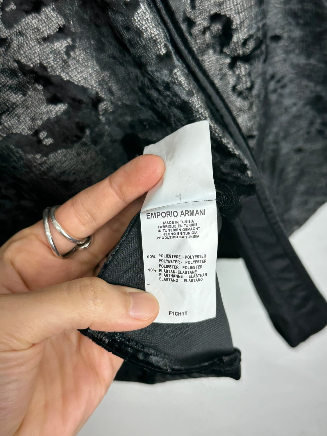 Emporio Armani Velvet Burnout Texture Sh 상품이미지6