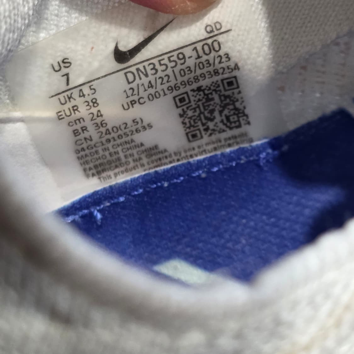 7a-20:나이키 에어 줌 알파플라이 넥스트% 2 화이트 민트 240mm 상품이미지10