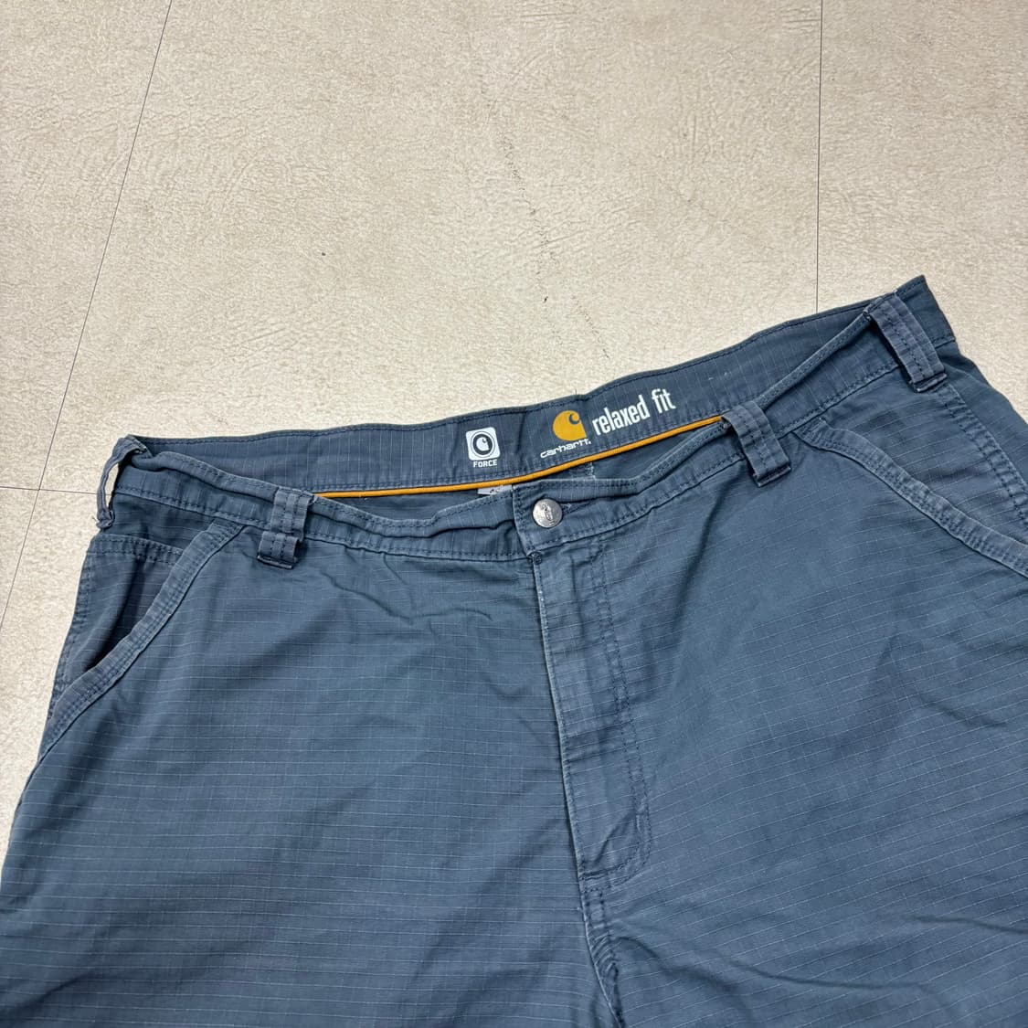 칼하트 릴렉시드 핏 립스탑 하프팬츠 상품이미지2