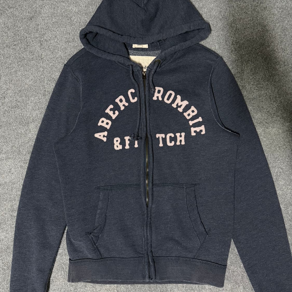 아베크롬비 그레이 후드집업 L 상품이미지2