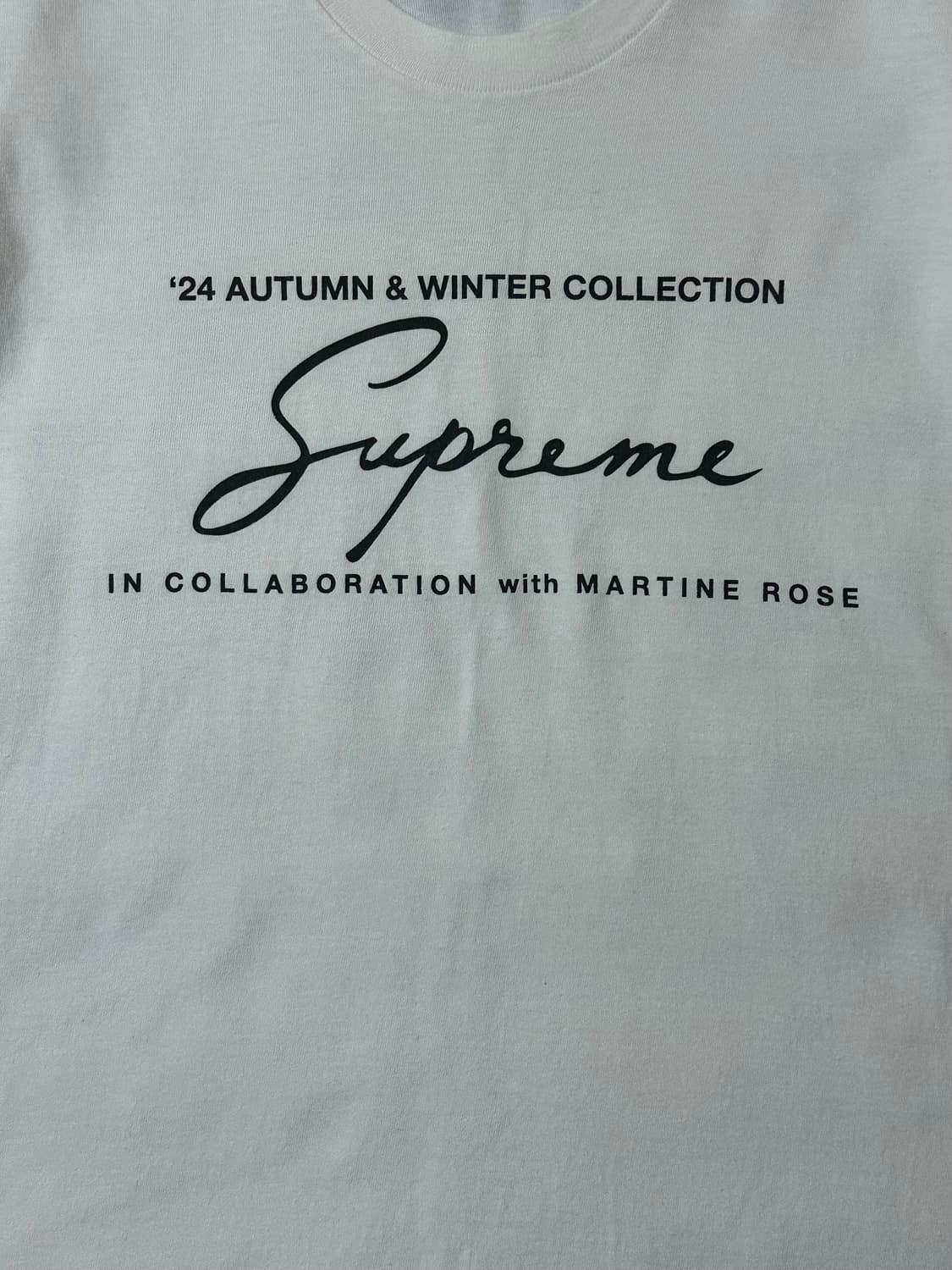 마틴로즈x슈프림 티셔츠 사이즈 M 상품이미지4
