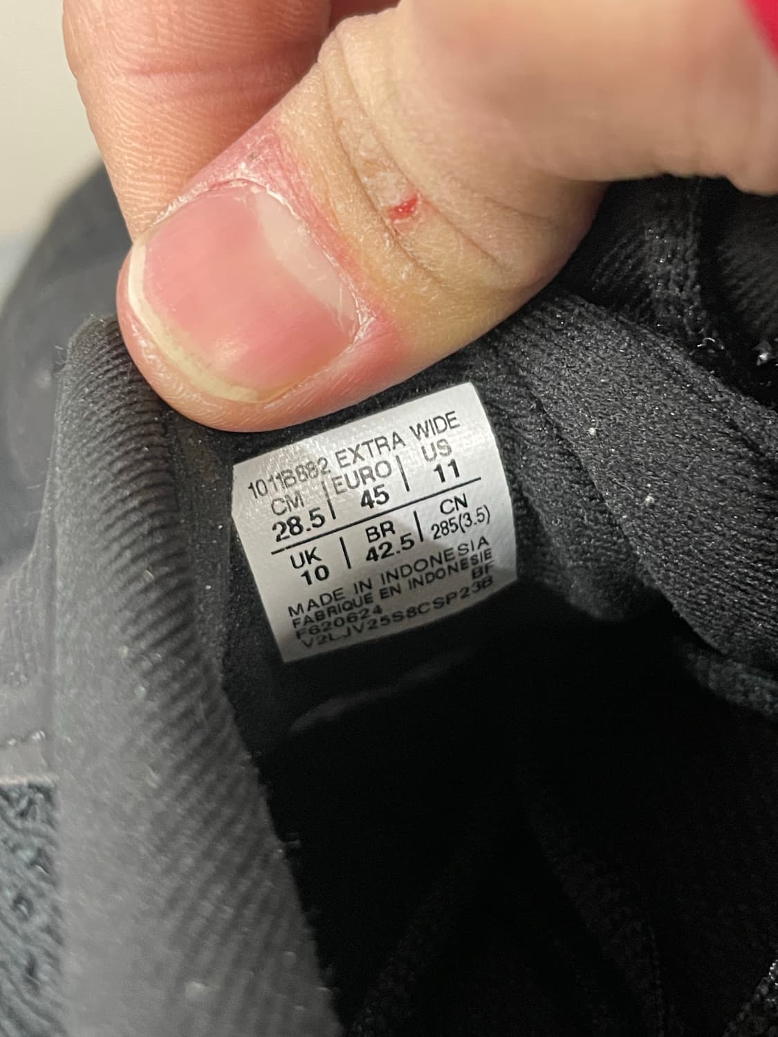 아식스 젤 컨텐드 9 블랙 285 상품이미지9