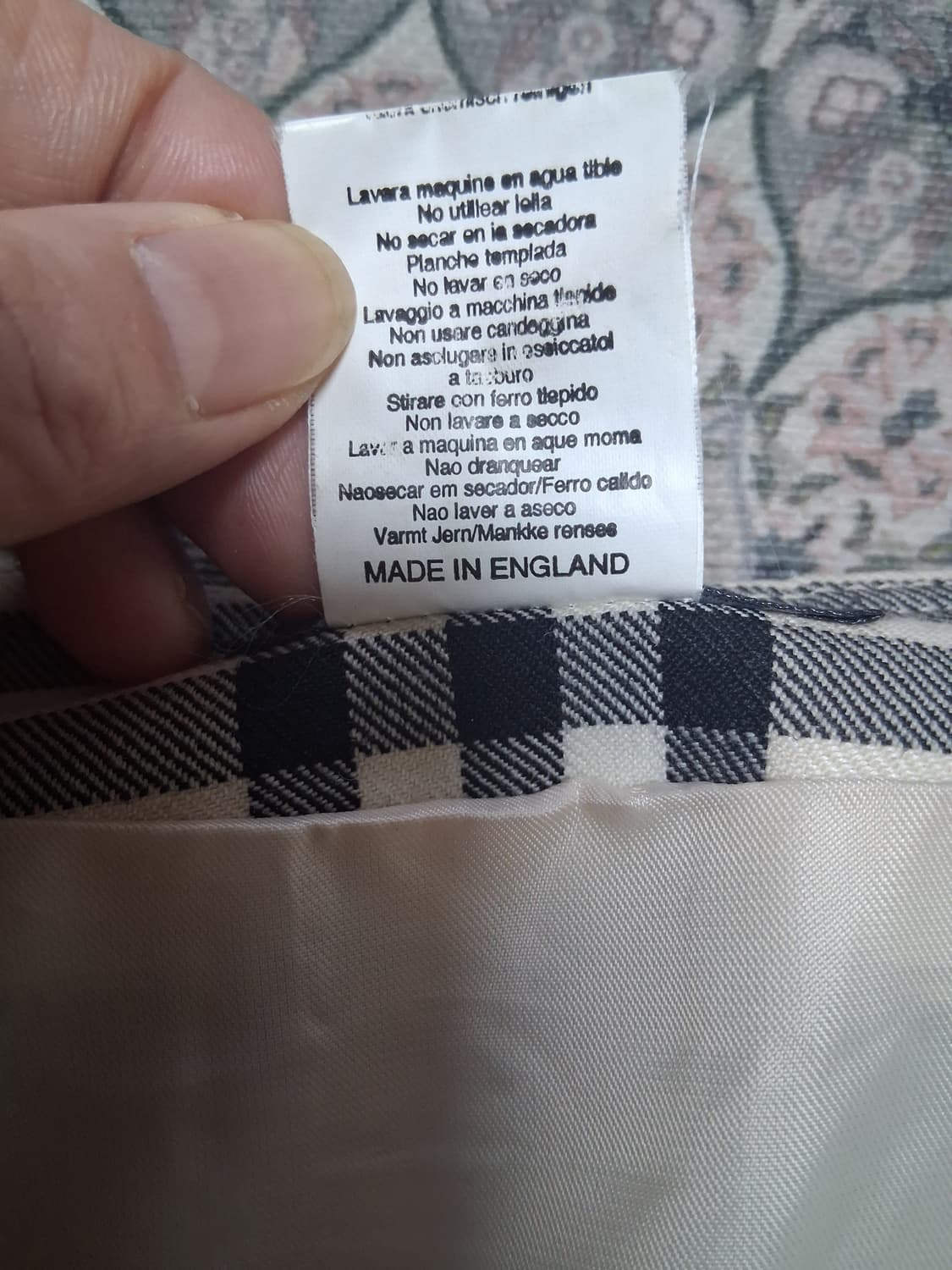 버버리여성체크스커트 상품이미지4