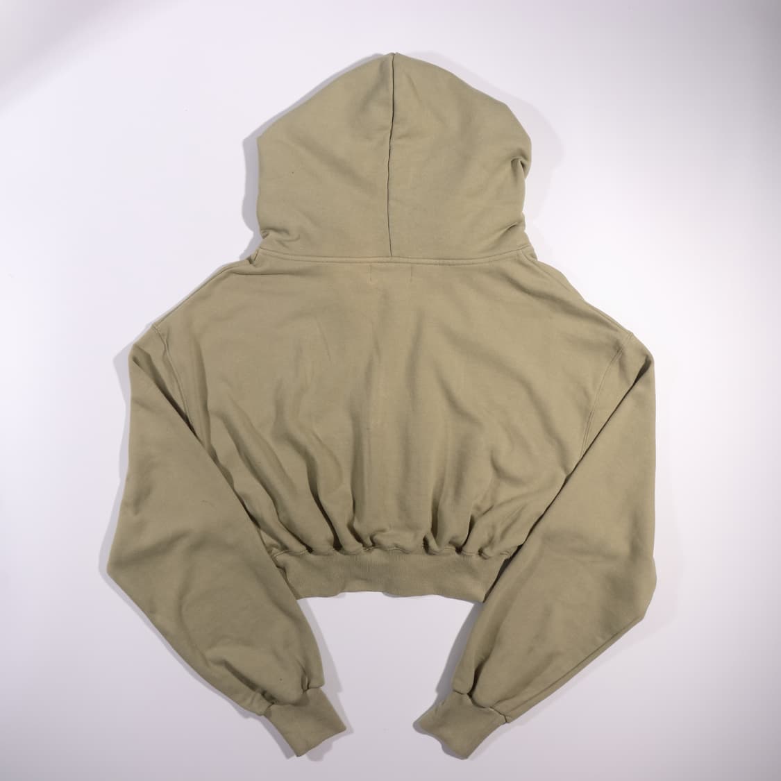 우알롱 크롭 후드집업 B210 상품이미지4