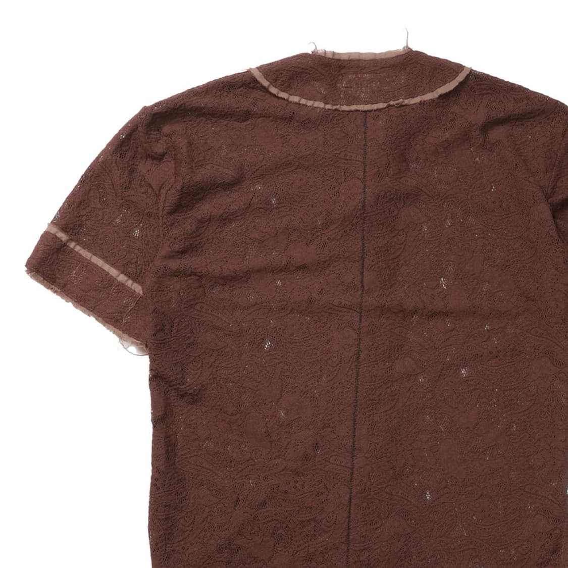 마이너스 Minous Frill Detailed Non Collar  상품이미지5