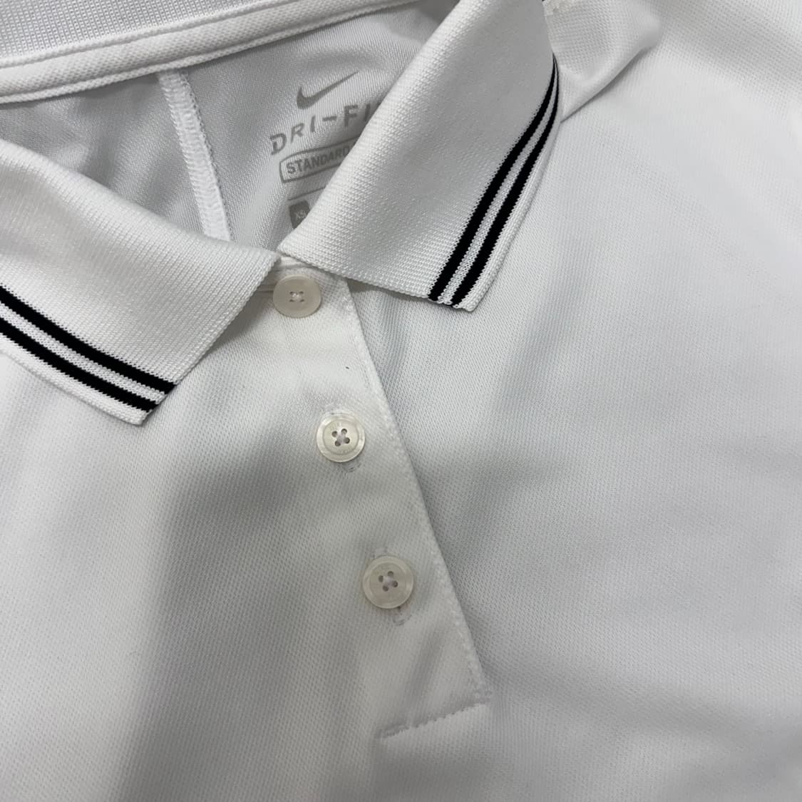 NIKE 나이키 드라이핏 여성 반팔티셔츠 화이트 XS 상품이미지3