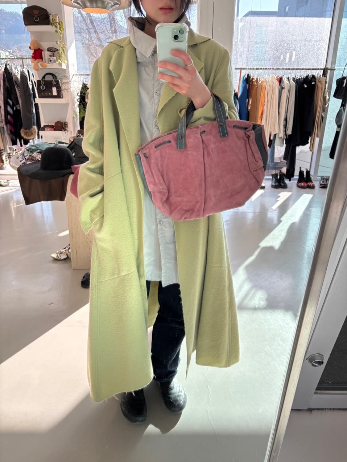 Lapaz Angel Suede Bag 상품이미지1