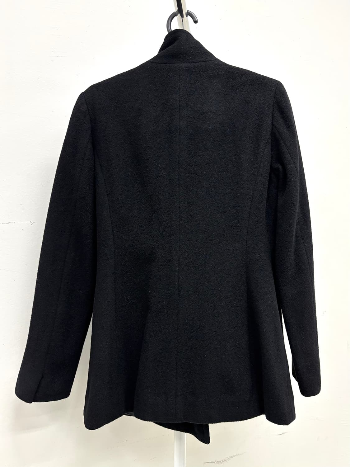 빈티지 블랙 하프 코트 상품이미지7