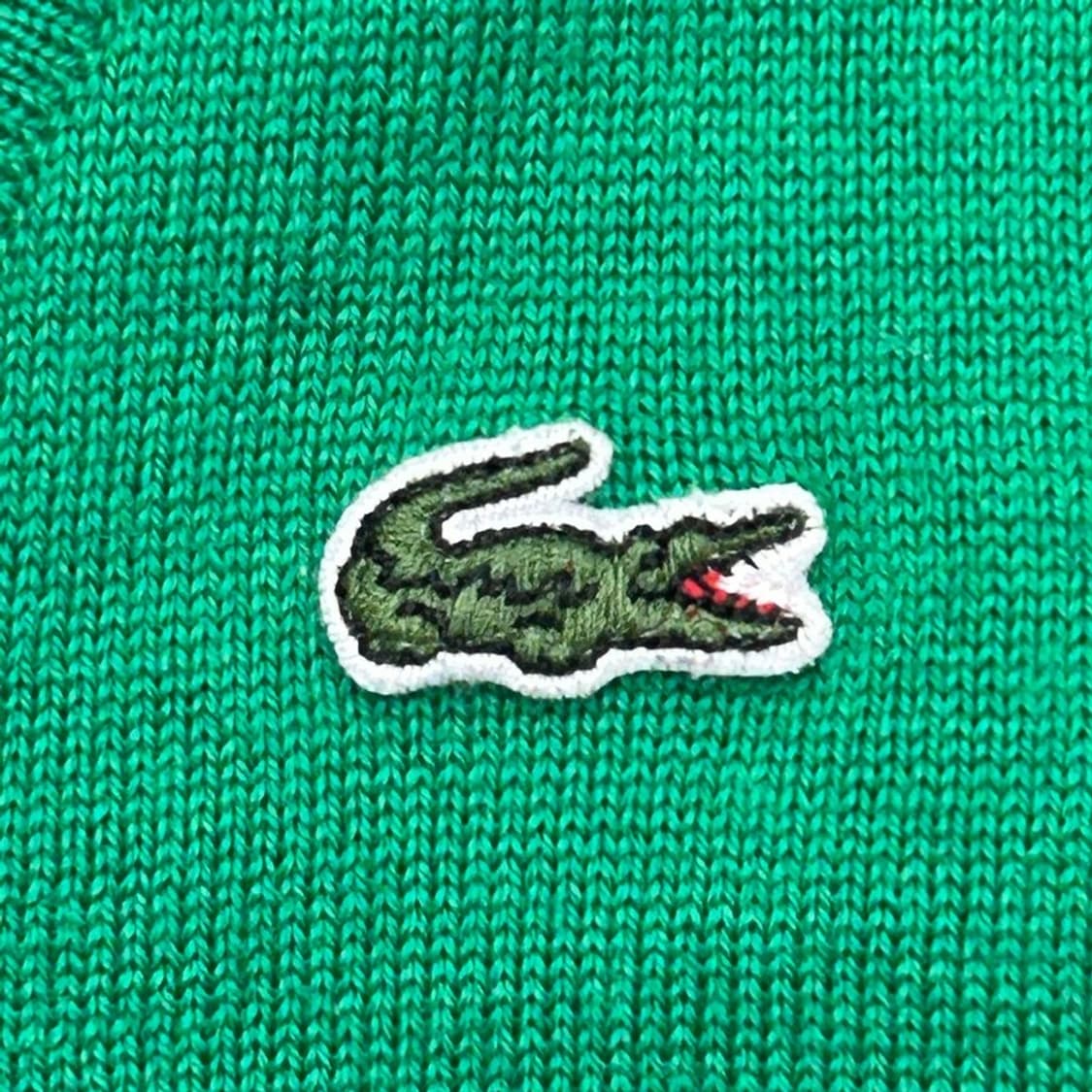 라코스테 그린 브이넥 가디건 36 상품이미지2