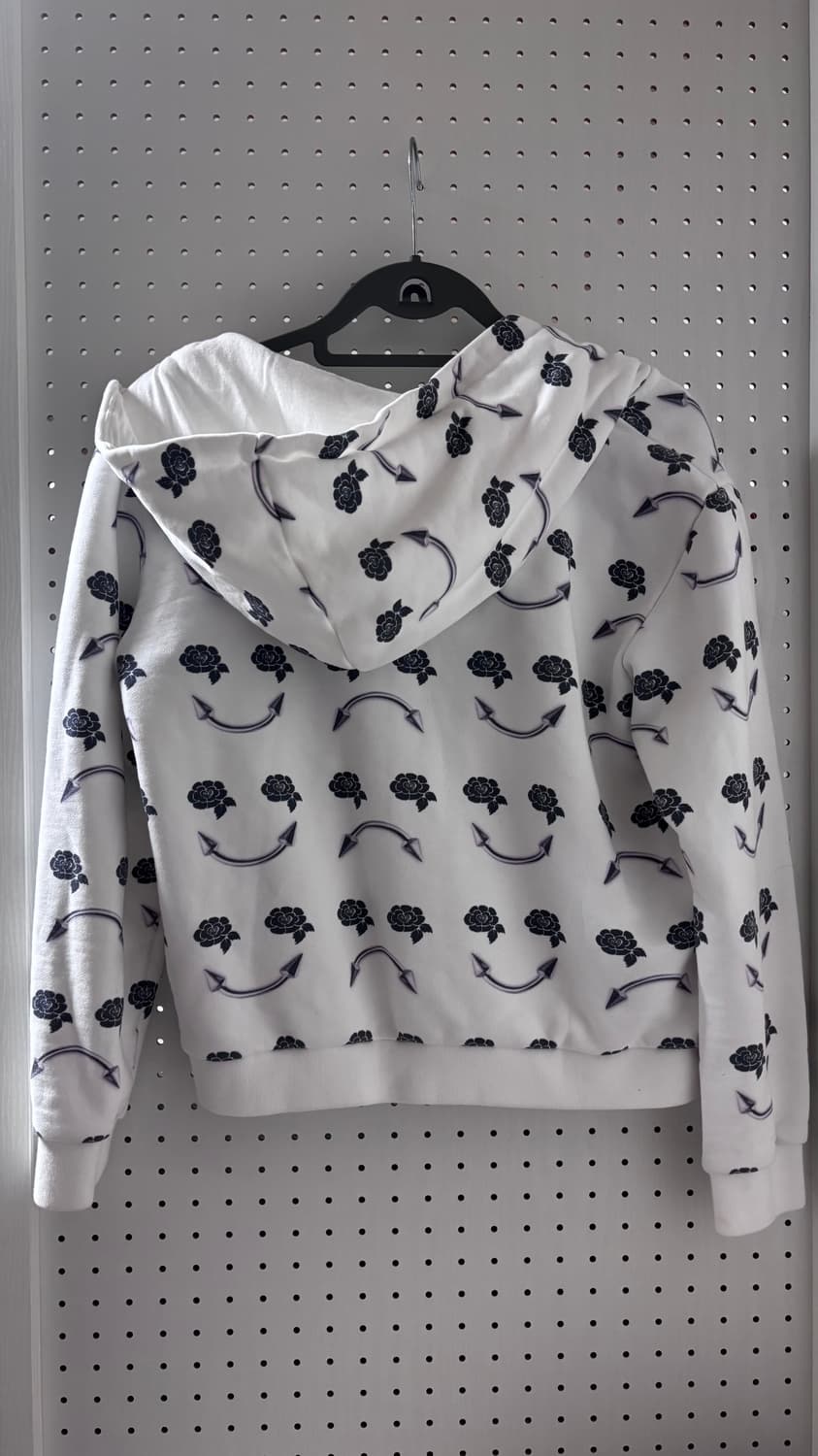 모멘텔 후드집업 화이트 상품이미지3