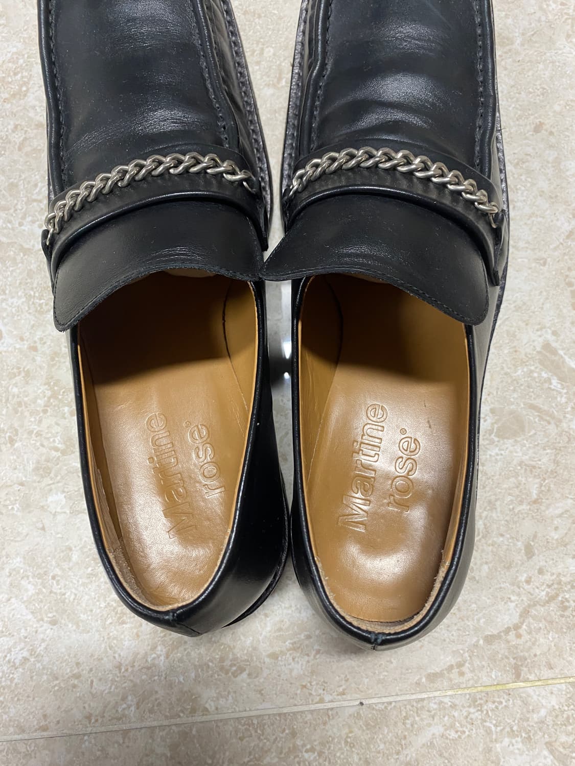 마틴로즈 체인 로퍼 스퀘어토 40 상품이미지5