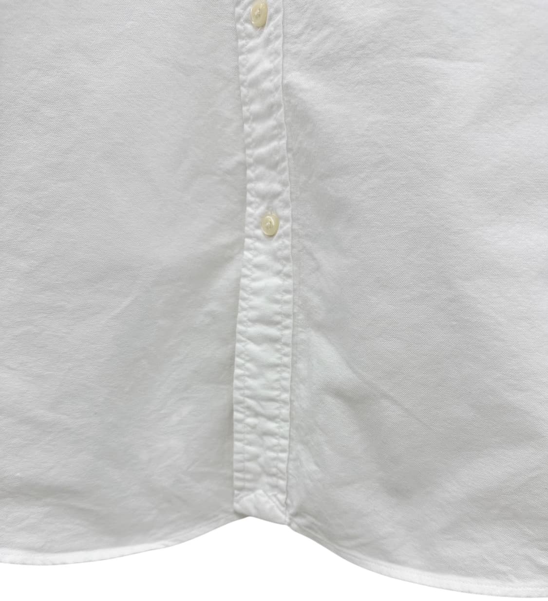 폴로 QR신형 옥스포드 셔츠 화이트 (2XL) 상품이미지5