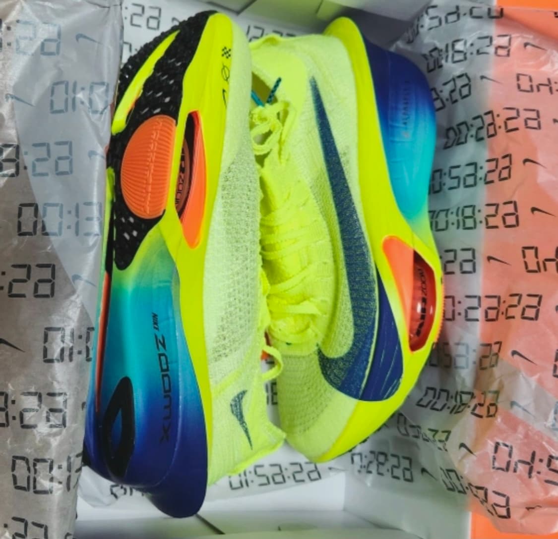 새제품280 나이키 에어 줌 알파플라이3 볼트 알파3 형광 러닝화 런닝화 상품이미지2