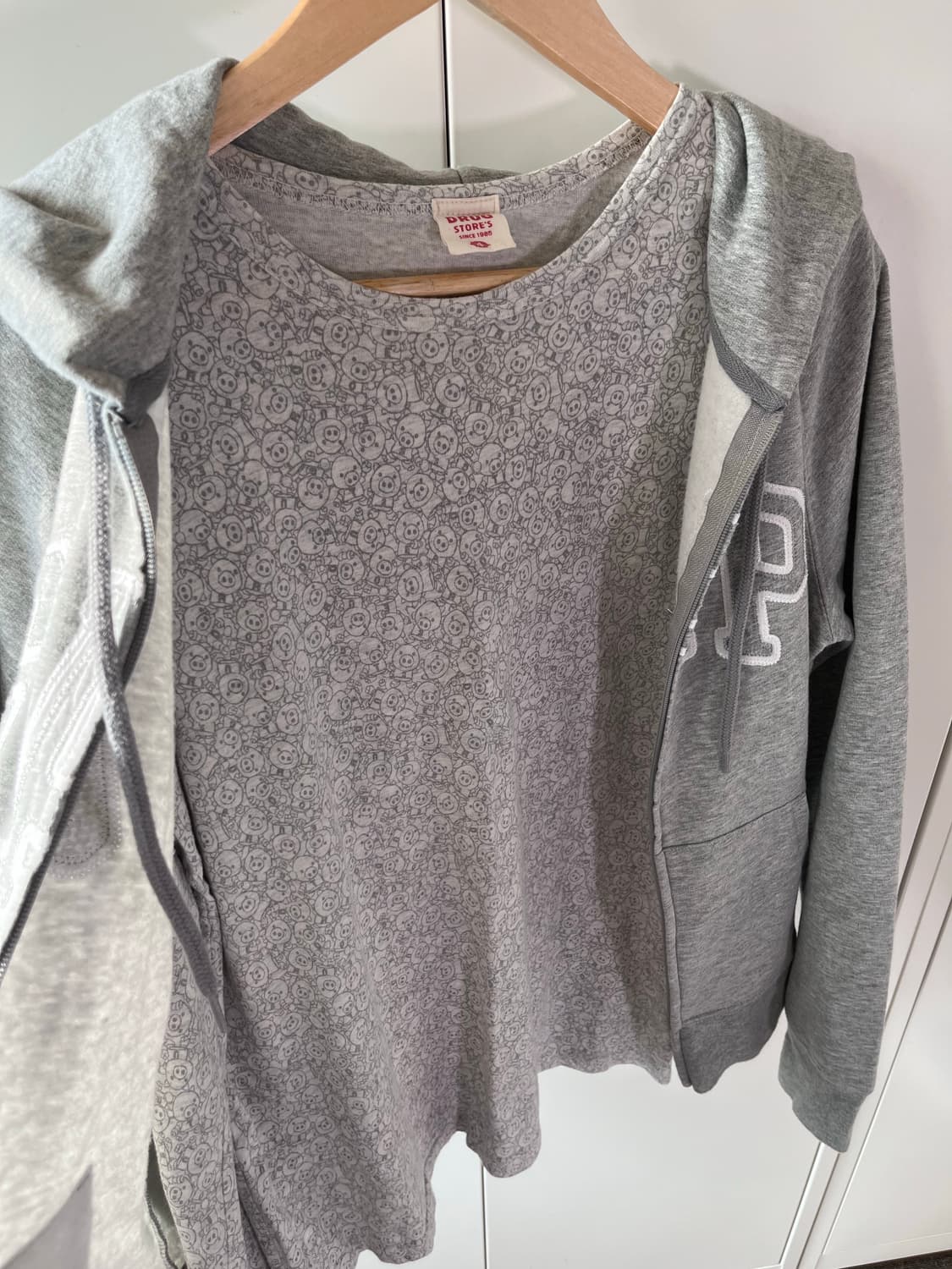 갭 GAP 그레이 후드집업  상품이미지10