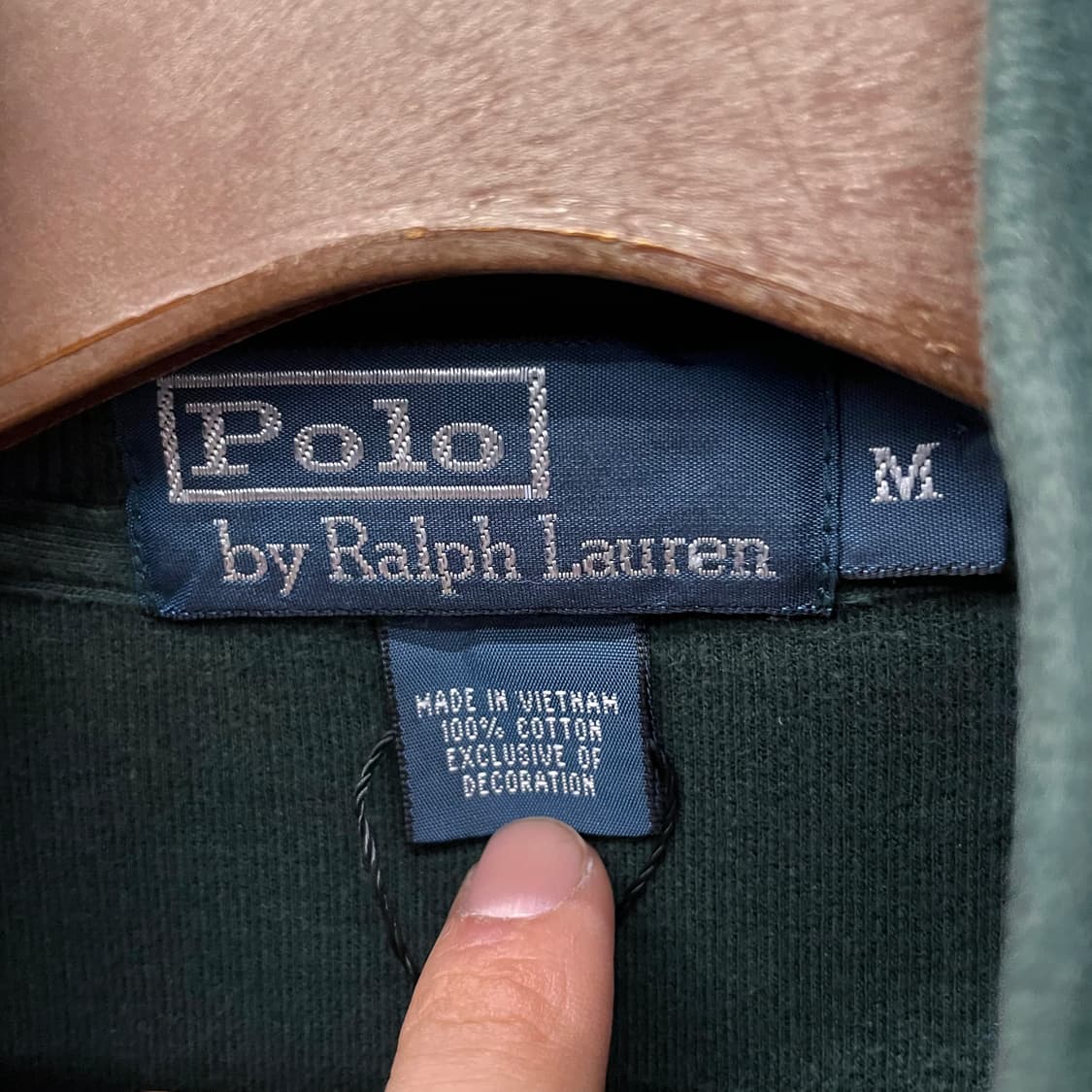 90s 폴로 랄프로렌 하프 집업 니트 스웨터 N29 상품이미지7