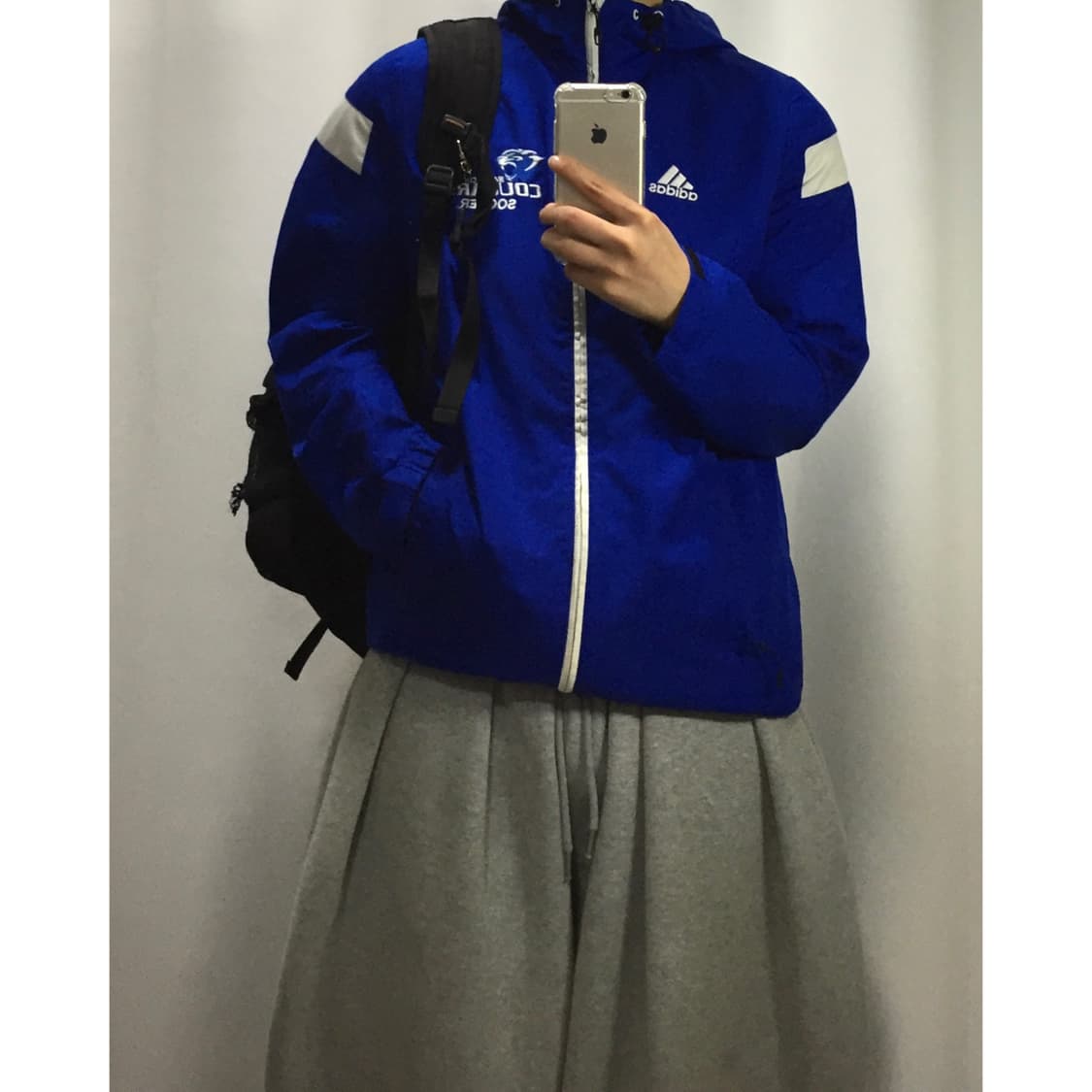 Adidas 아디다스 올드스쿨 팀 배색 바람막이 상품이미지2