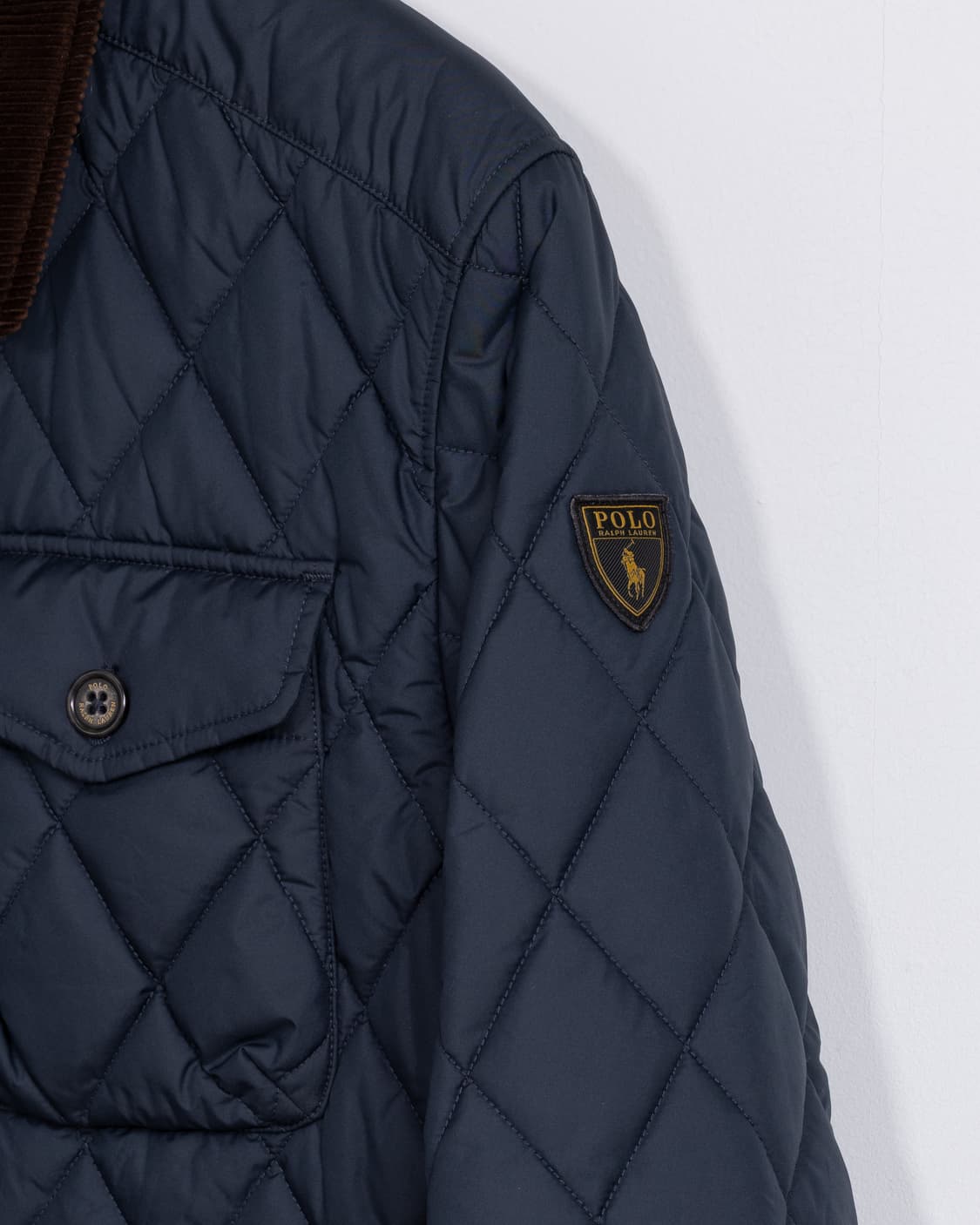 폴로 랄프로렌 퀼팅 자켓 네이비 M 상품이미지4