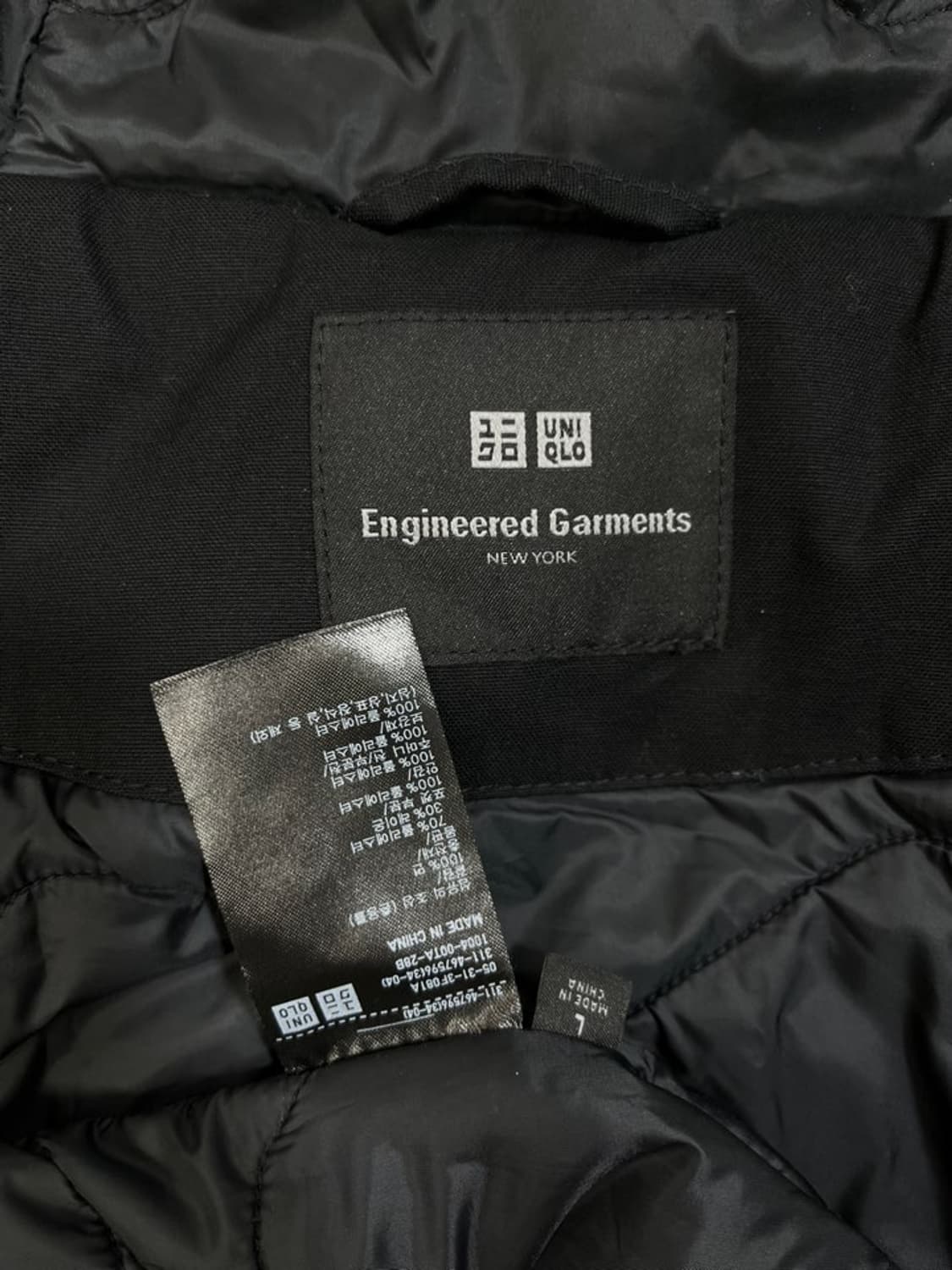 유니클로X엔지니어드가먼츠 퍼프테크 유틸리티 자켓/#3101 상품이미지5