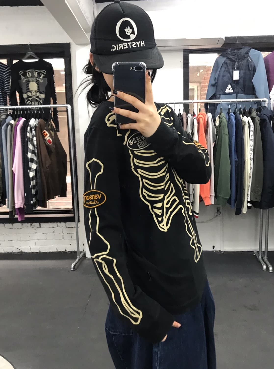 밴슨 레더 로우블로우 본 롱슬리브  상품이미지3