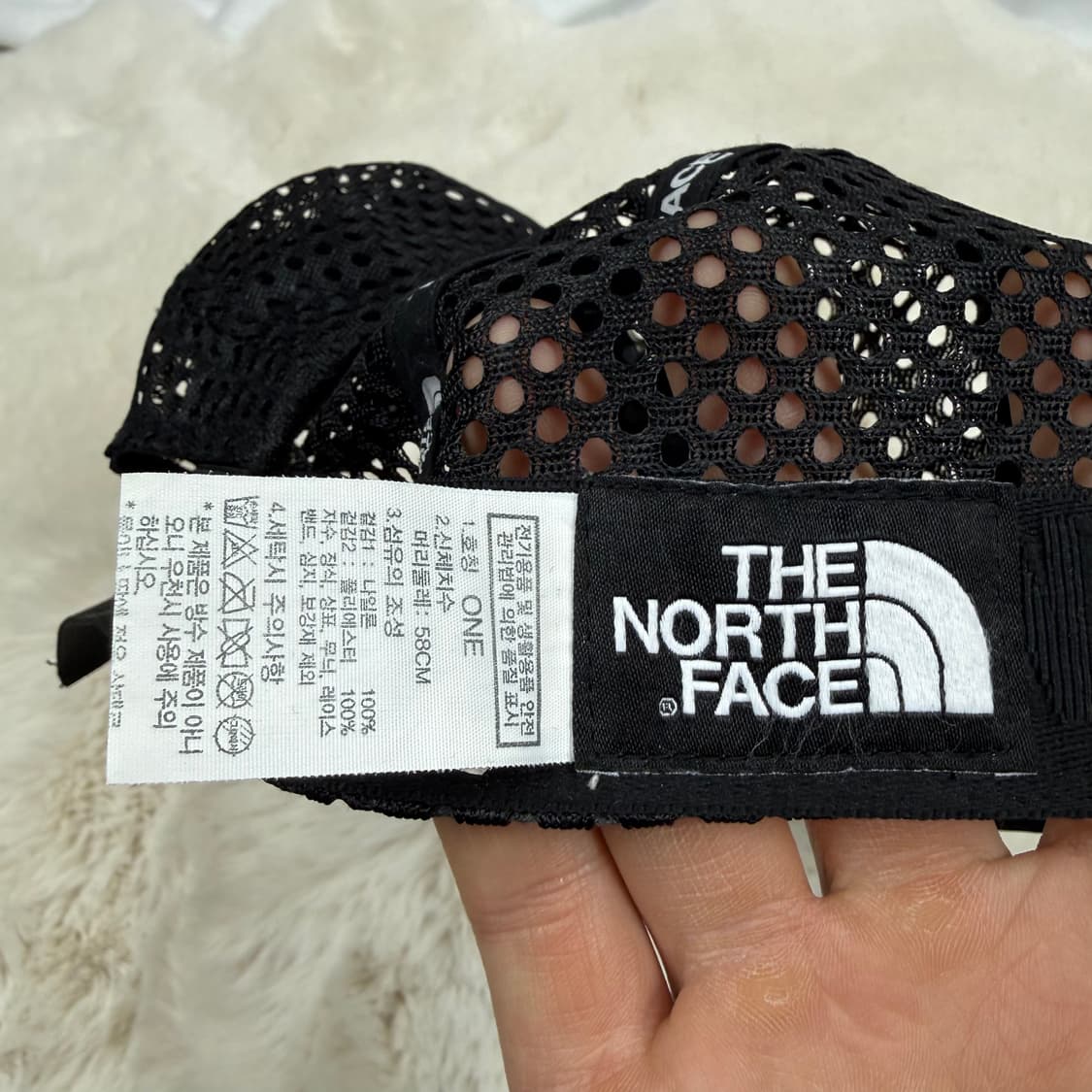 OS) 노스페이스 윈드 메쉬 라이트 캡 블랙 상품이미지5