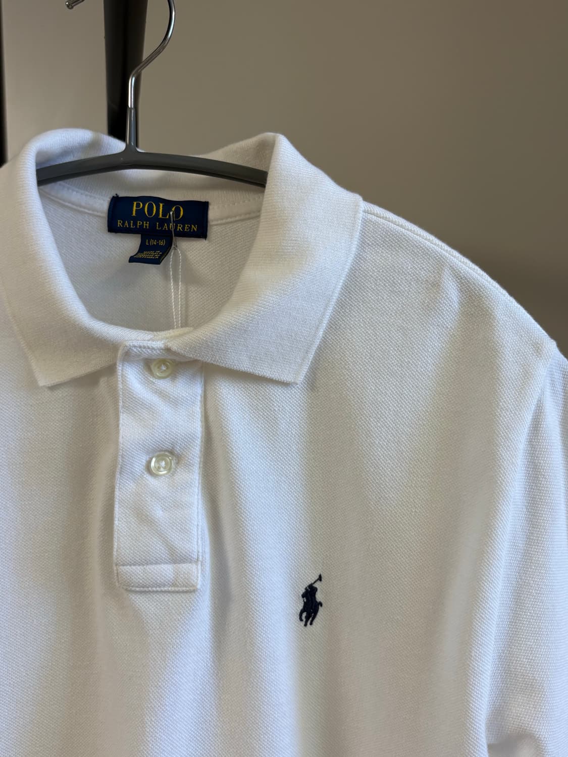 POLO white 카라 T 상품이미지2