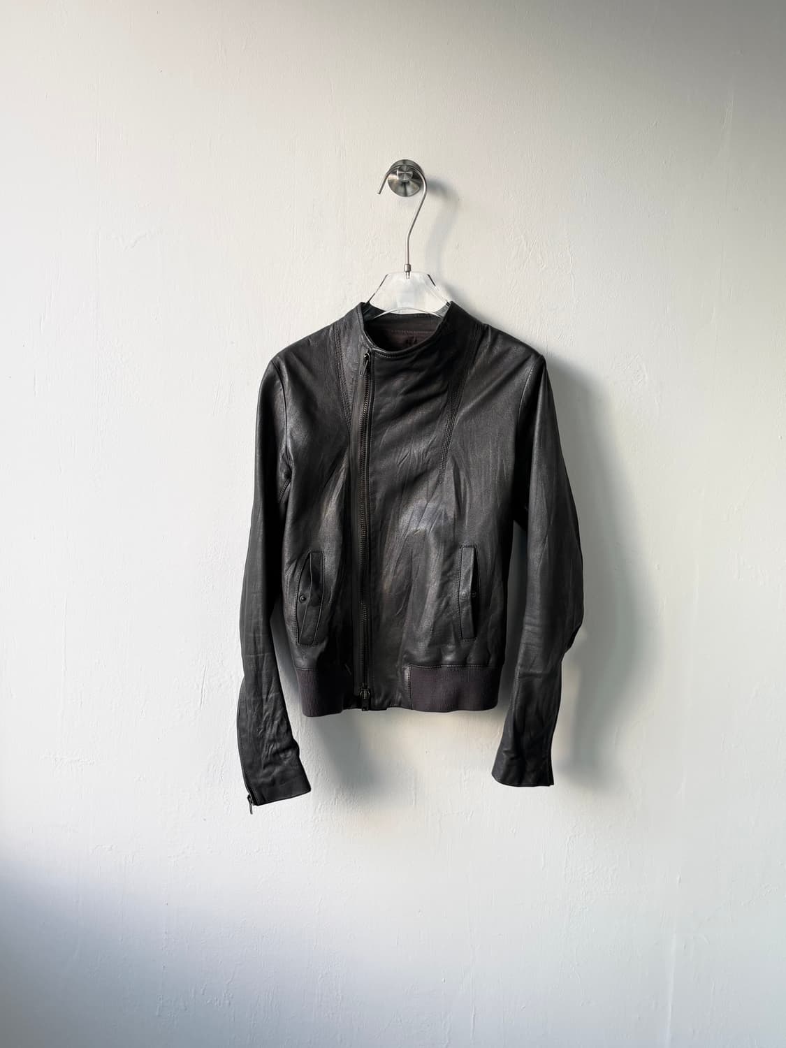 s.w.o.r.d 램스킨 사선 자켓 상품이미지3