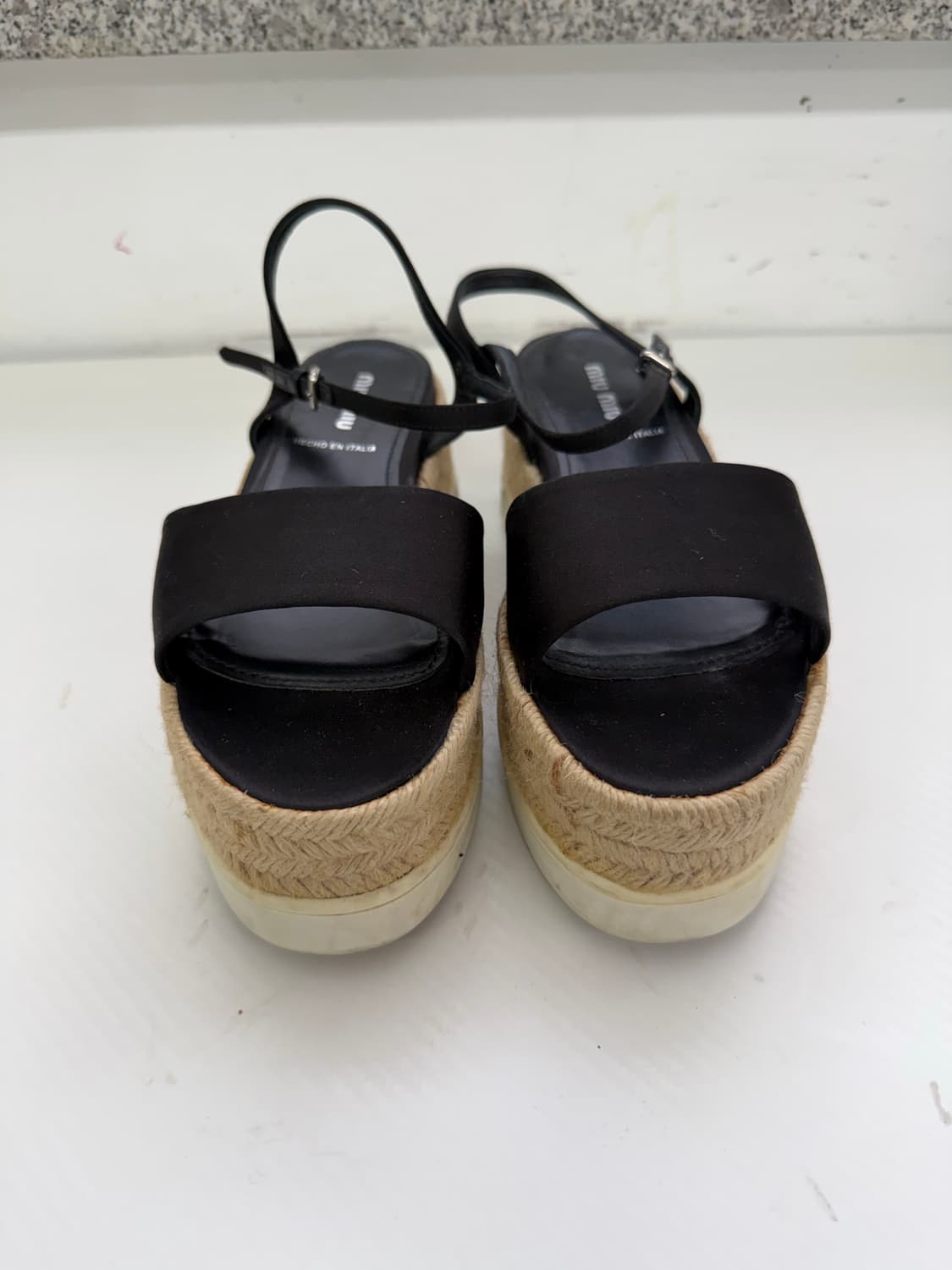 정품) 미우미우 여성 에스파드류 샌들 36.5(235) 상품이미지1