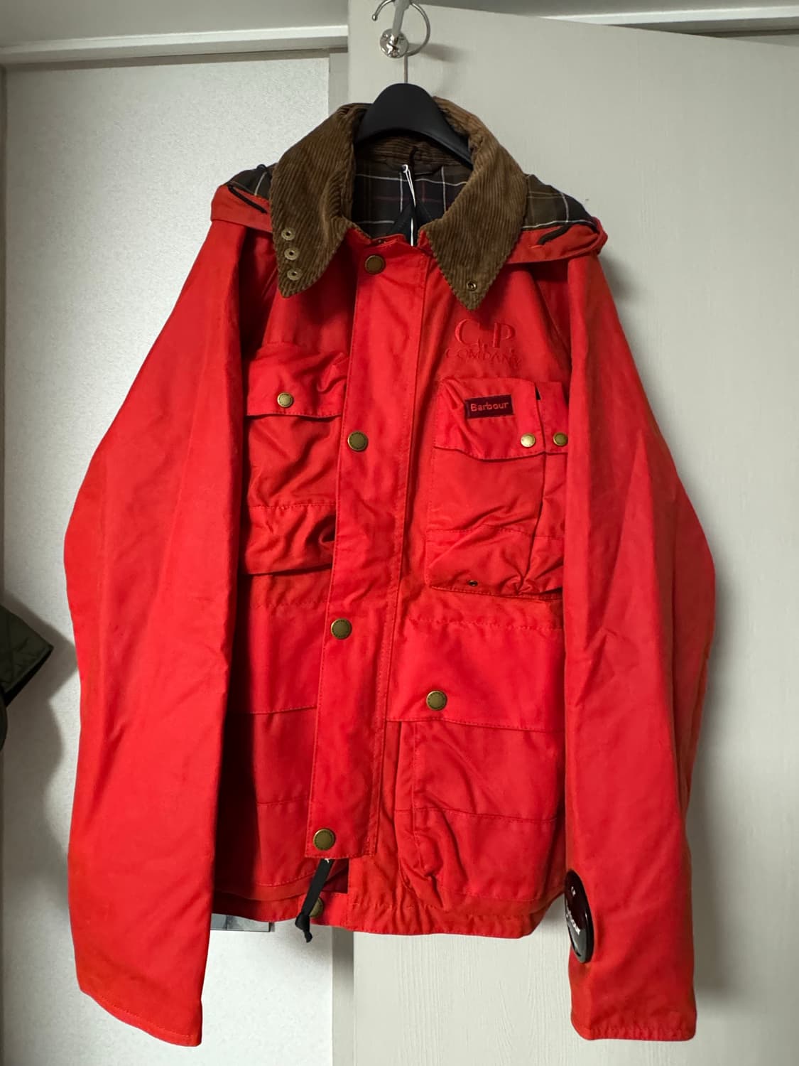 cp 바버 콜라보 왁스자켓 새상품 상품이미지3