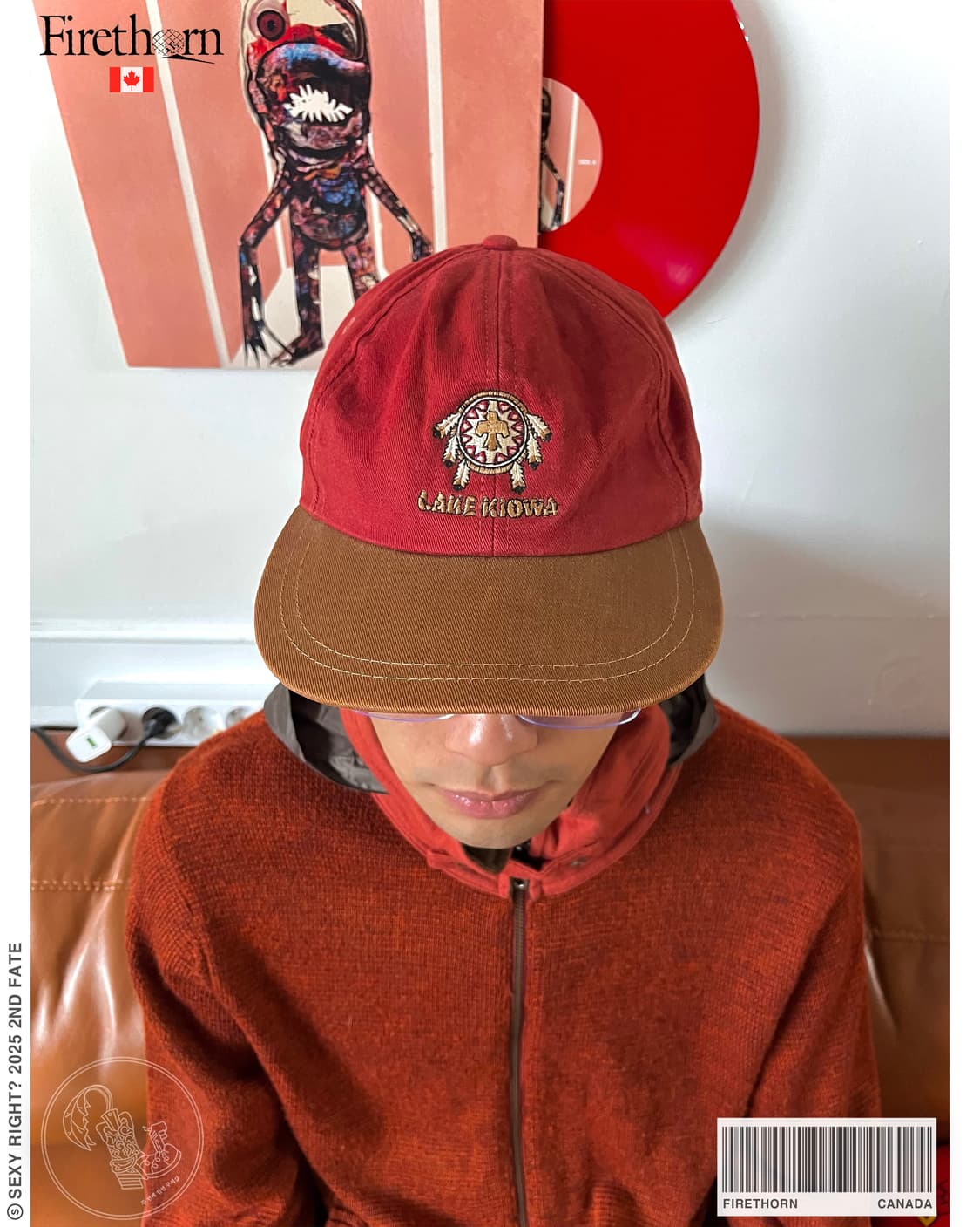 1990s Firethorn Old 6-Panel Trucker Cap 상품이미지1