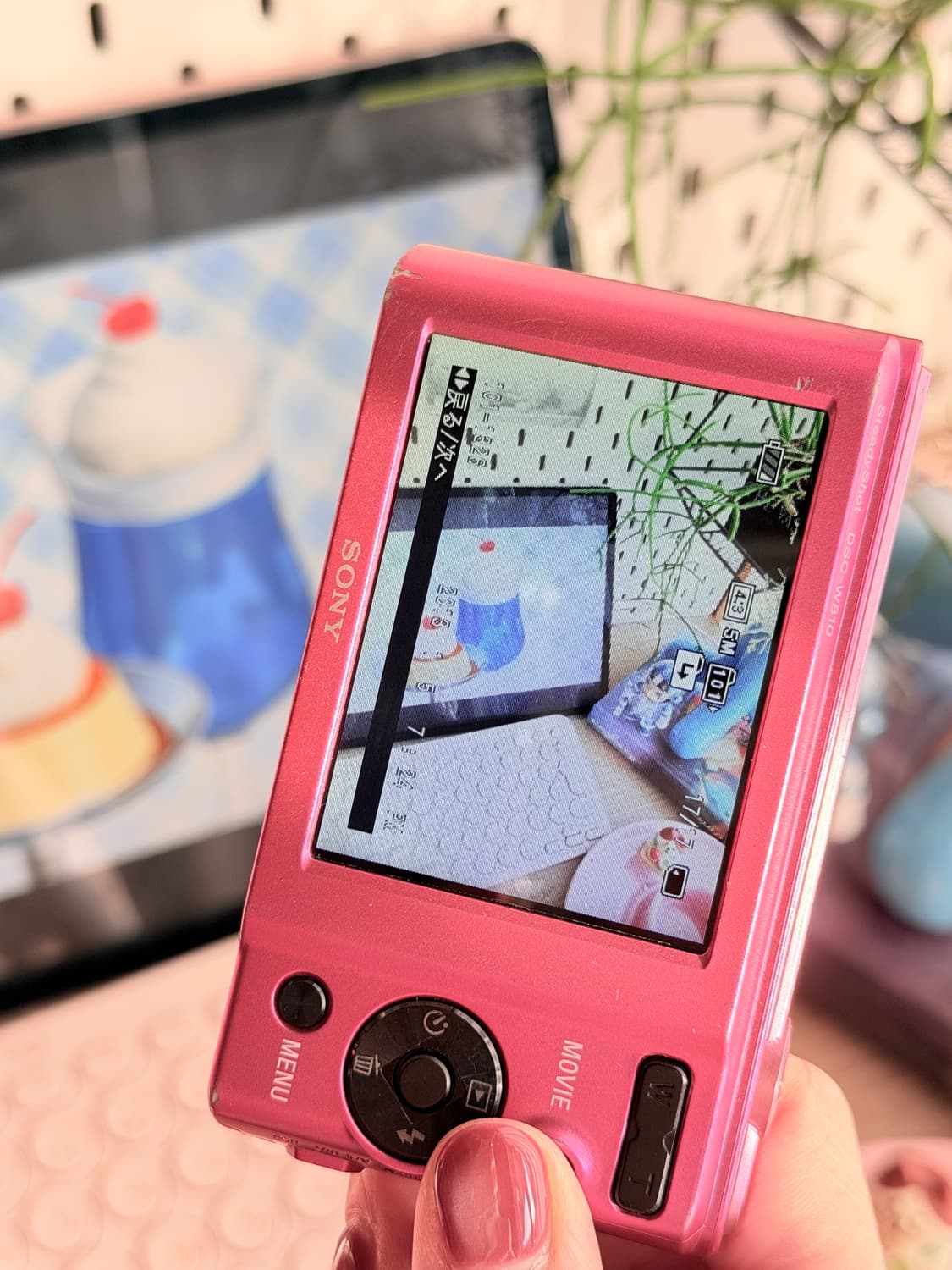 🍭아이브 레이 픽🍭소니 dsc-w810 핑크 빈티지디카 상품이미지9