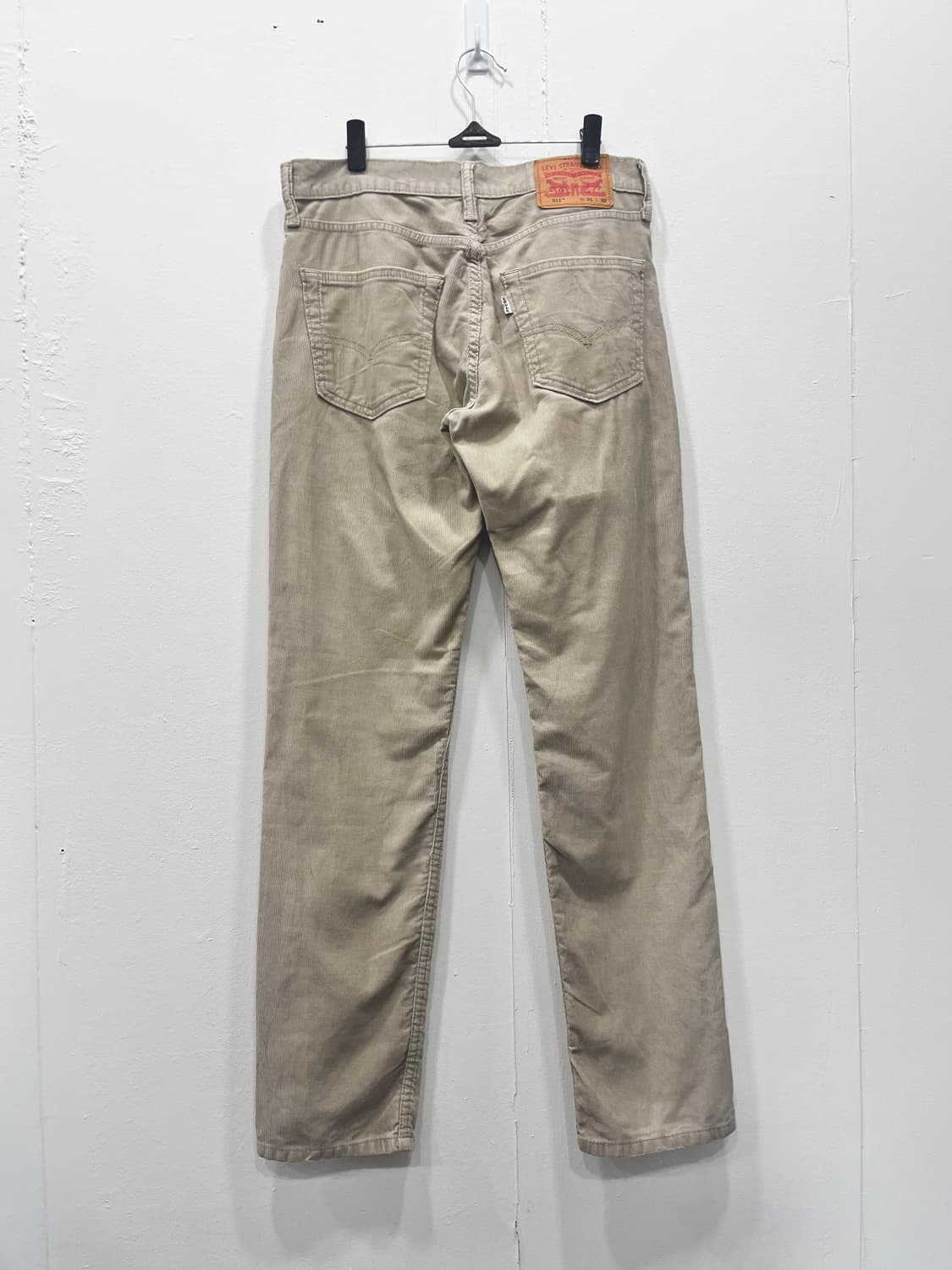 리바이스 511 화이트탭 연베이지 코듀로이 팬츠 31인치 상품이미지9