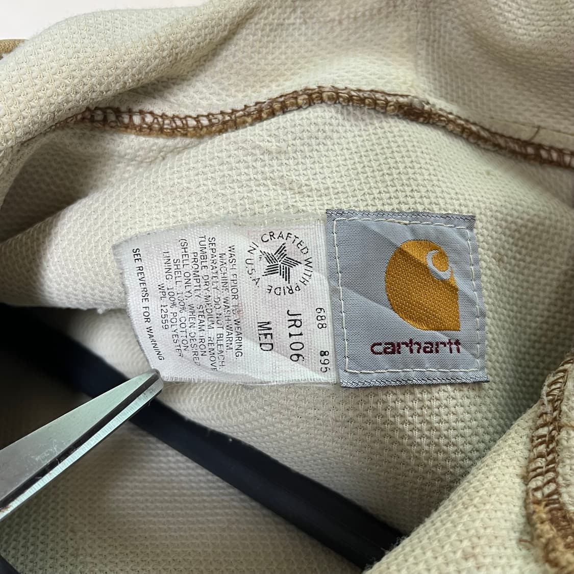 80s 칼하트 JR106 액티브 자켓 M 상품이미지5