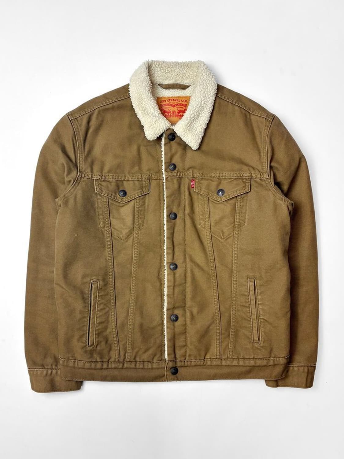 리바이스 양털 셰르파 데님 트러커 자켓 PN5227 상품이미지1