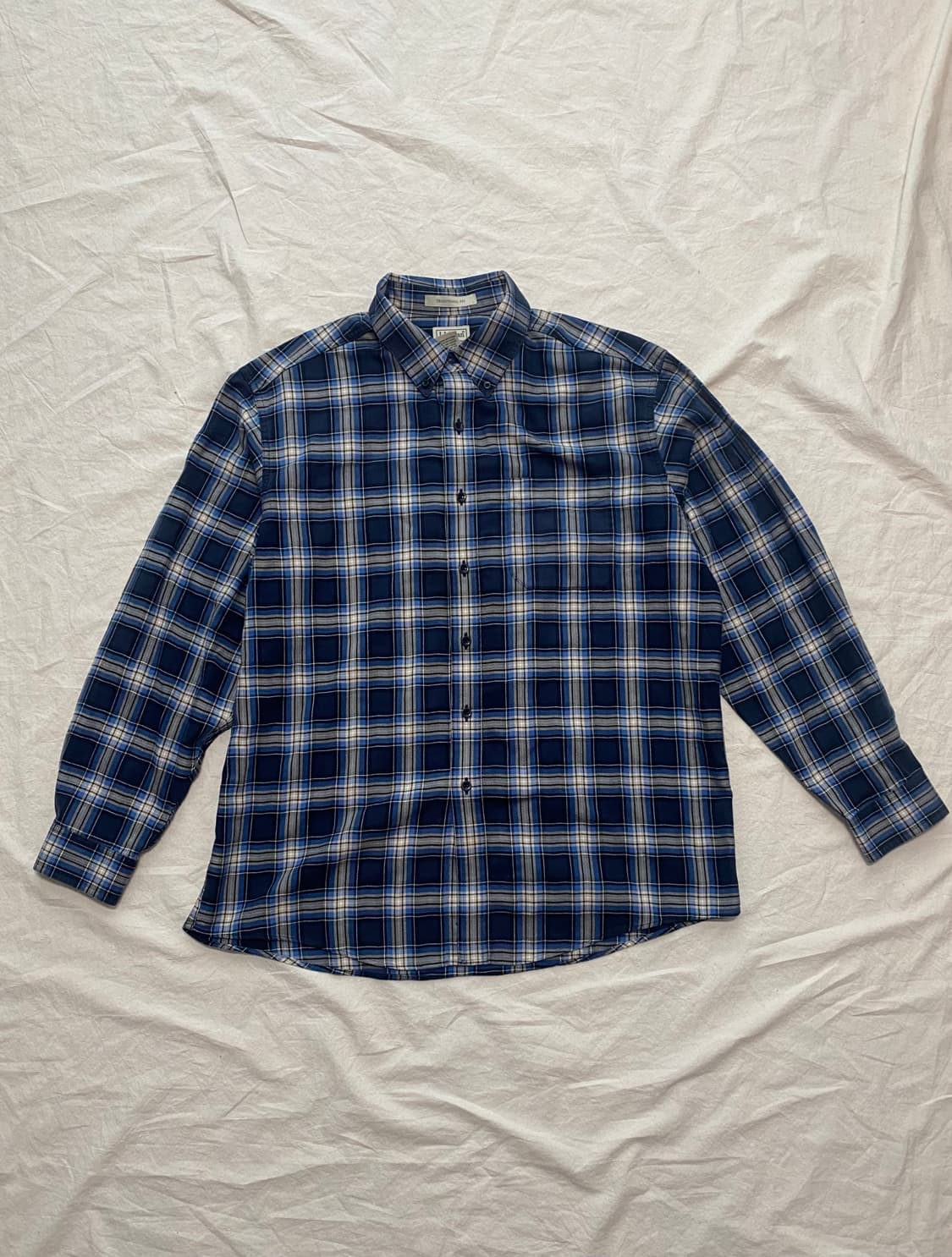 LL Bean 엘엘빈 체크 플란넬 셔츠 상품이미지5