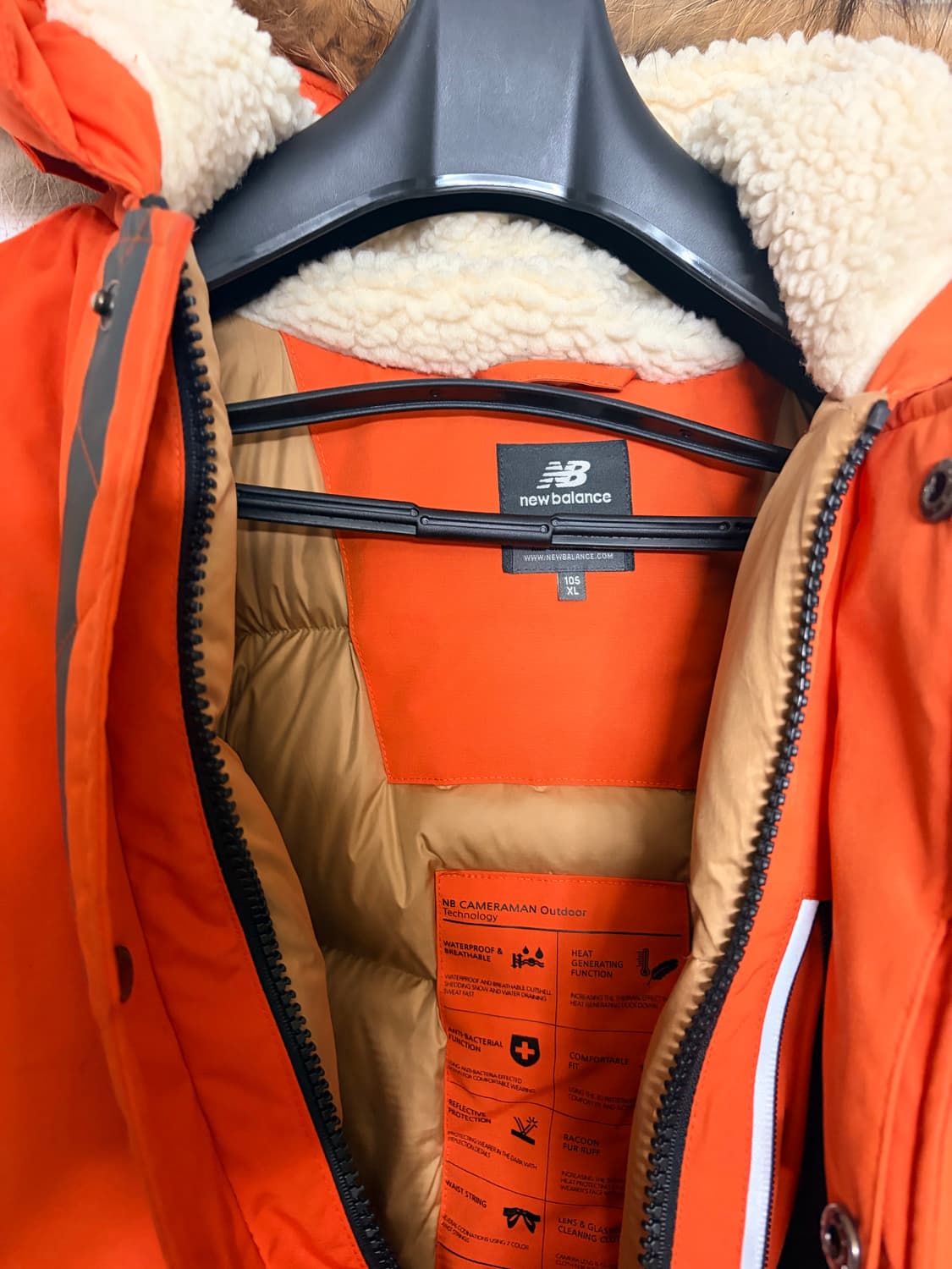 뉴발란스 카메라맨 패딩 xl 상품이미지2