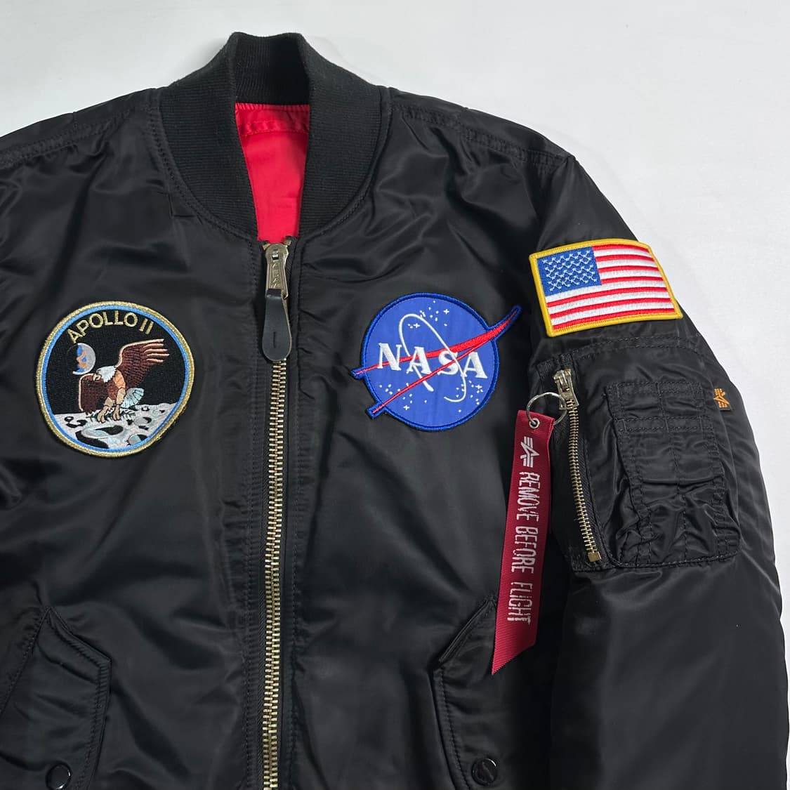 알파인더스트리 나사 ma-1 자켓 상품이미지3