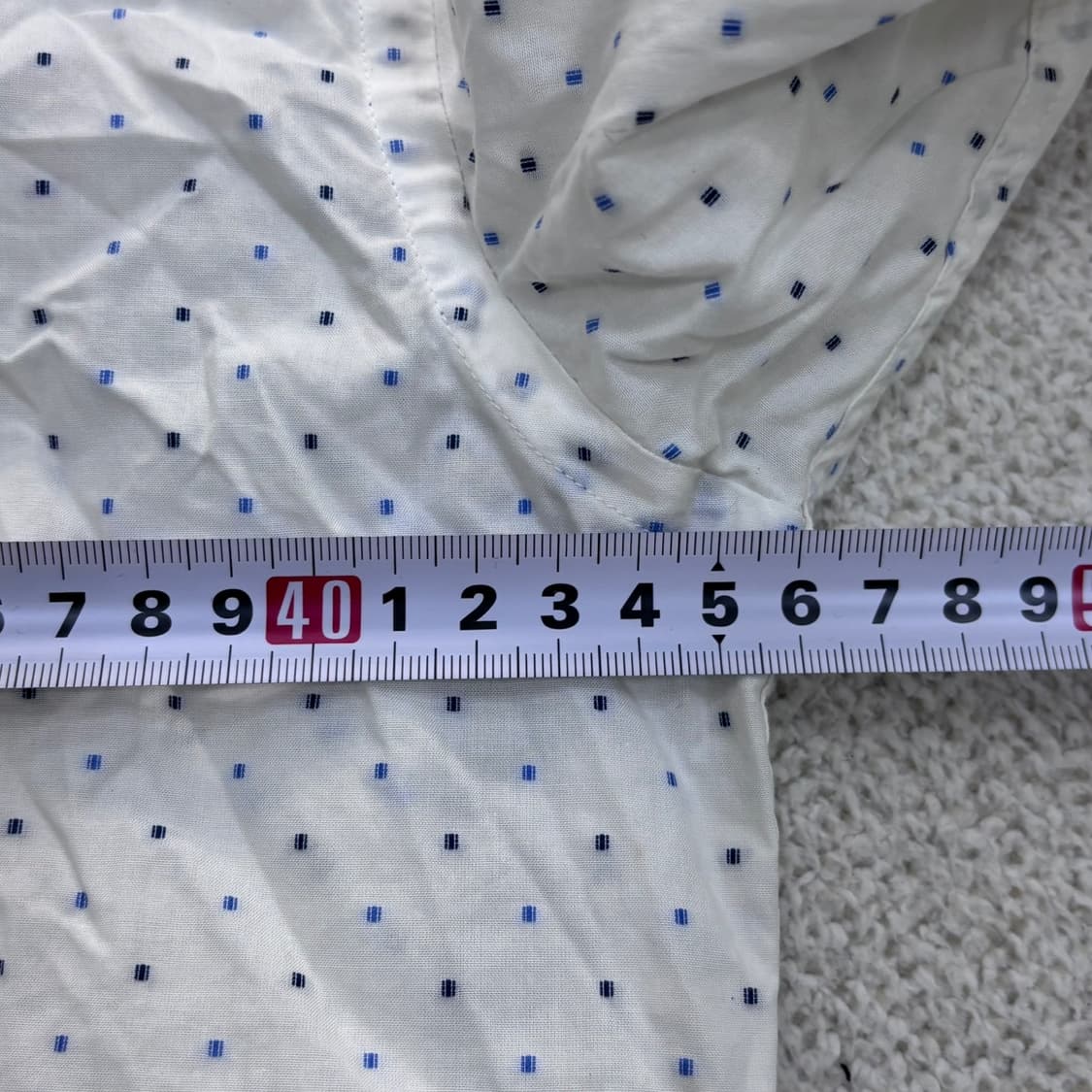 95 빈폴 슬림핏 남성 도트 셔츠 0401E 상품이미지8