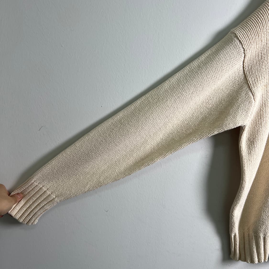 폴로 랄프로렌 코튼 니트 스웨터 L 상품이미지6