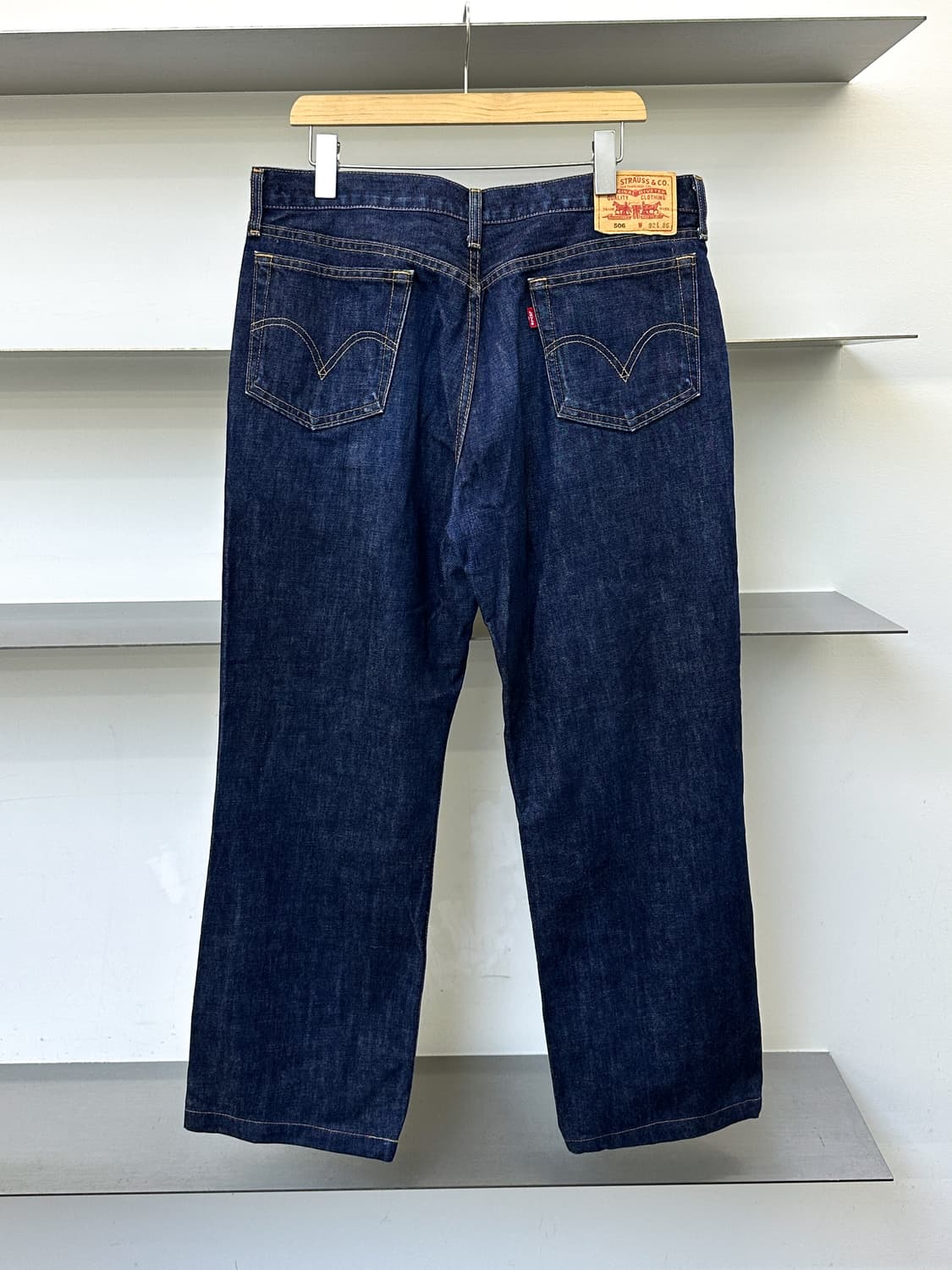 리바이스 506 와이드 데님 팬츠 상품이미지5
