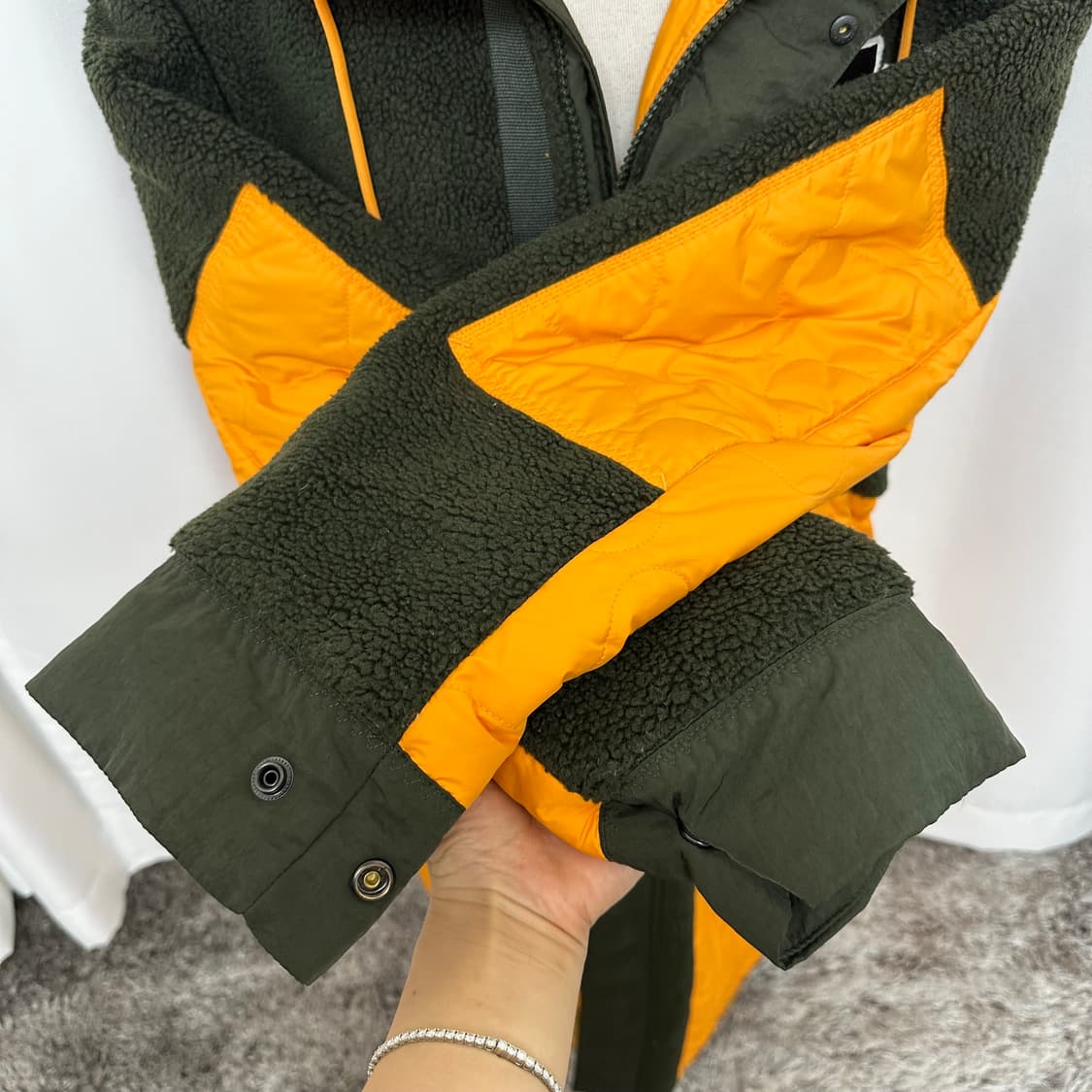   나이키 남자 후드 롱패딩 점퍼 방한 100 L  EOW 상품이미지3